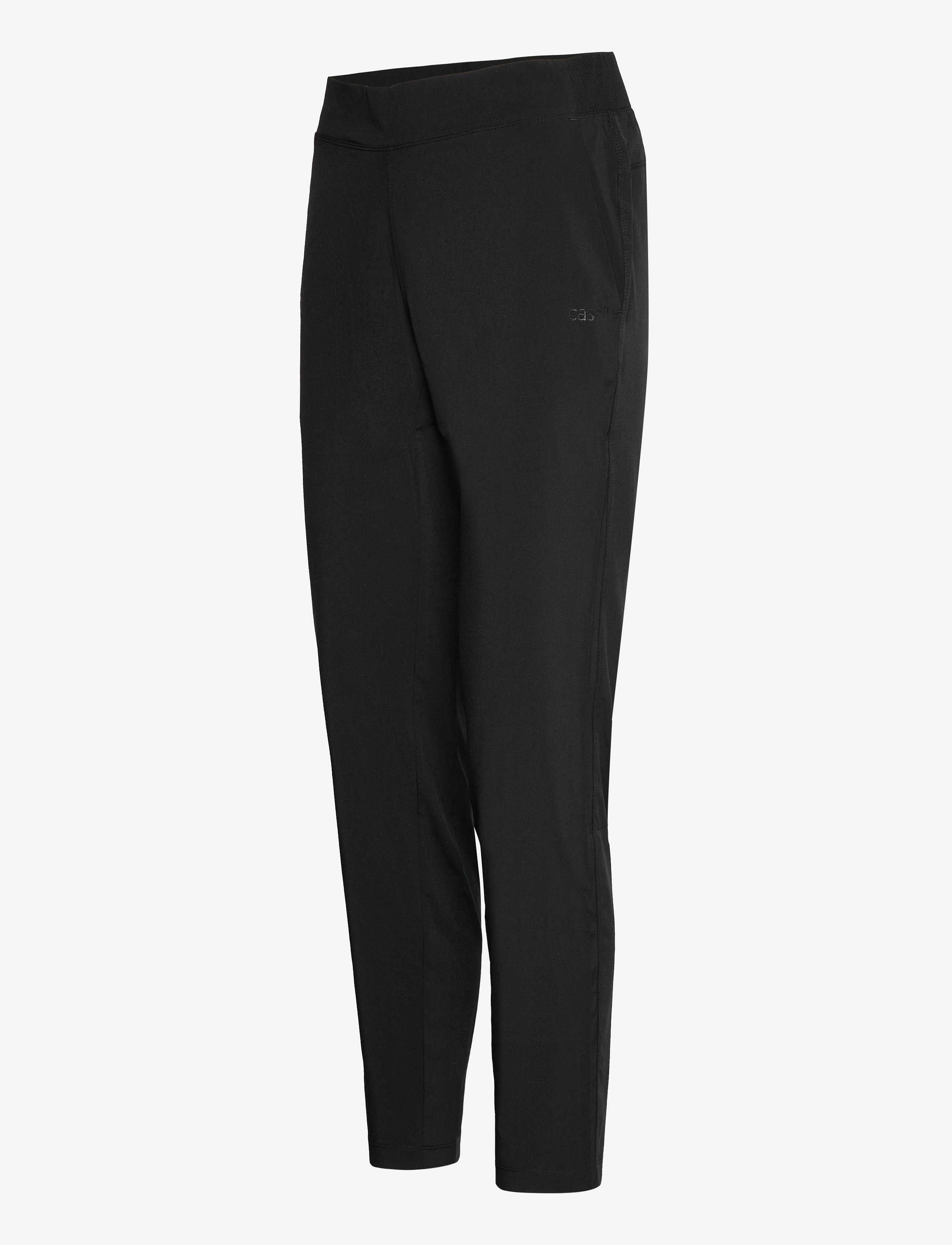 Casall - Slim Woven Pants - joggingbukser - black - 2