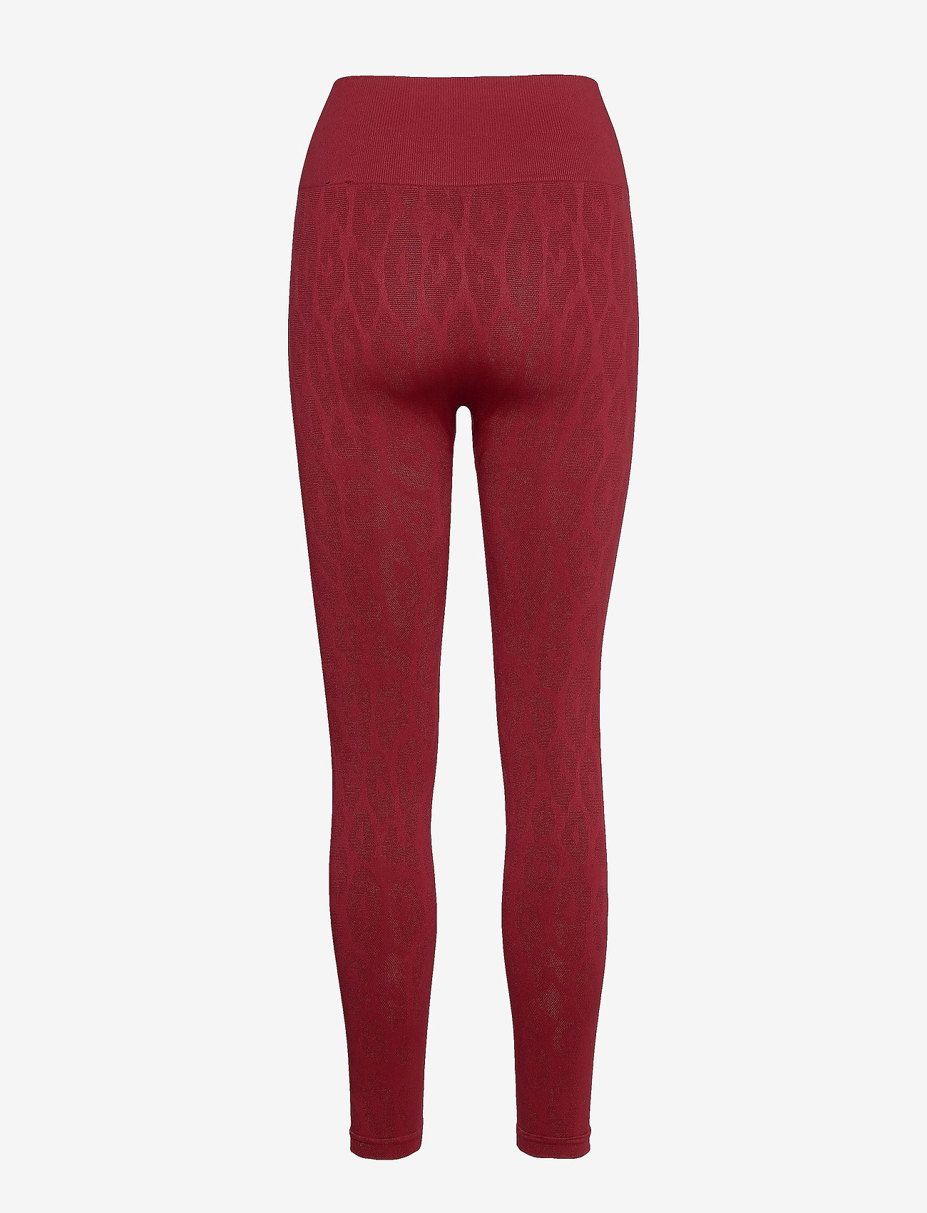 Casall - Seamless Leo Tights - moving red - 1