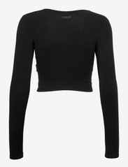 Casall - Crop Long Sleeve - bluzki z długim rękawem - black - 2