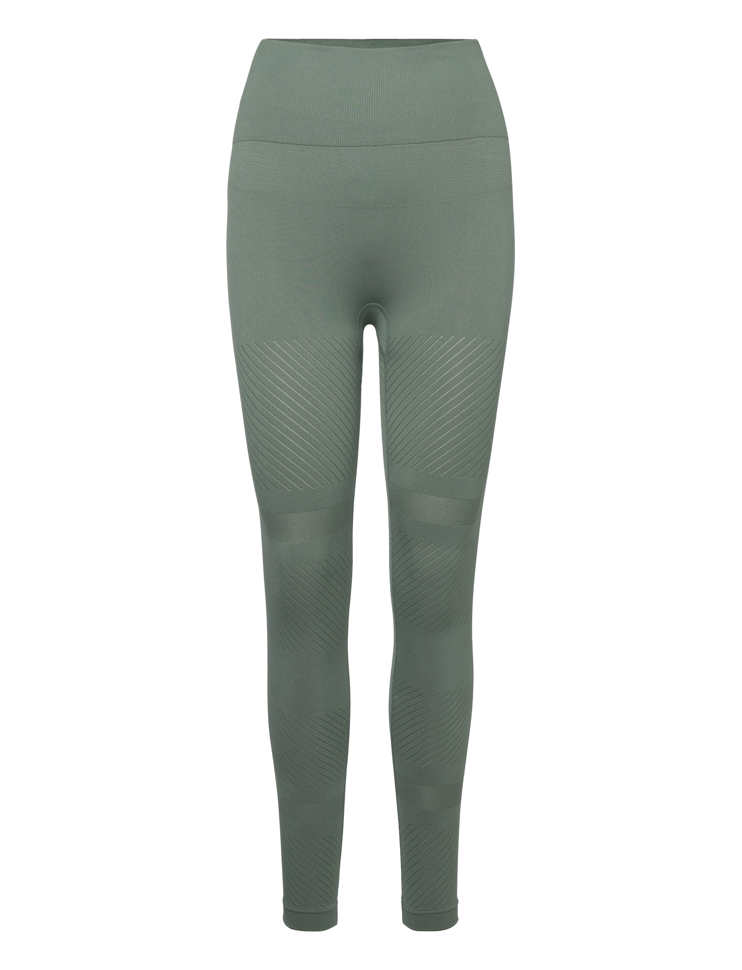 Casall - Essential Block Seamless High Waist Tights - dusty green - 1