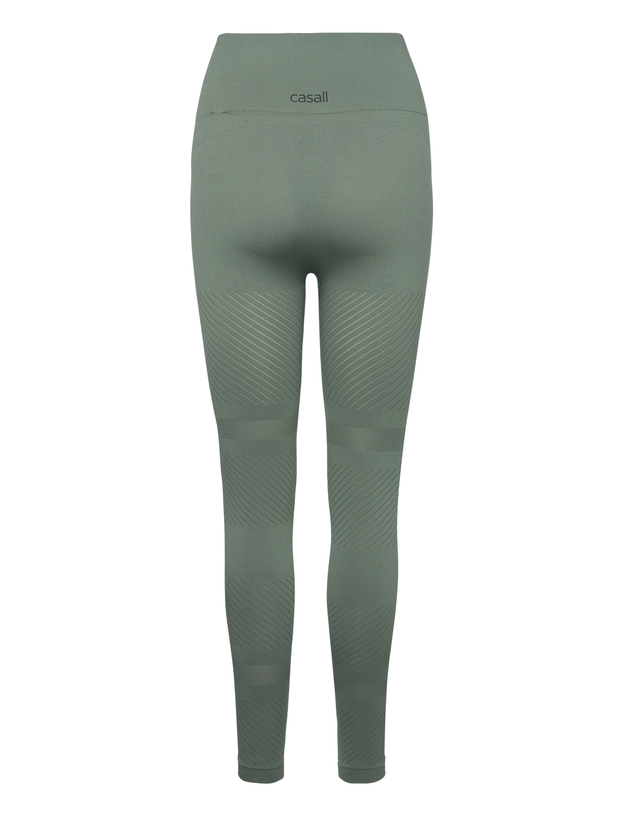 Casall - Essential Block Seamless High Waist Tights - dusty green - 2