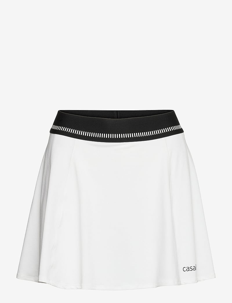 Casall - Court Elastic Skirt - dresses & skirts - white - 1