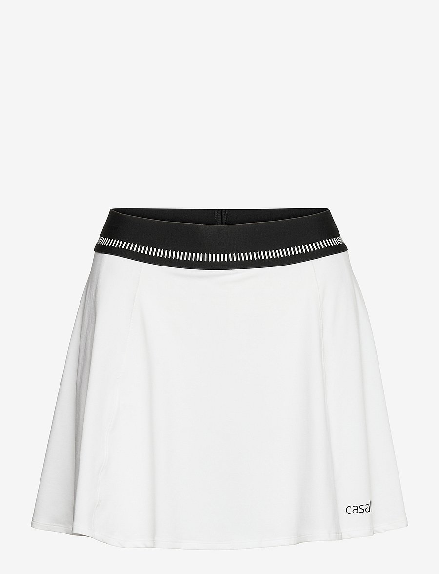 Casall - Court Elastic Skirt - sukienki i spódnice - white - 1