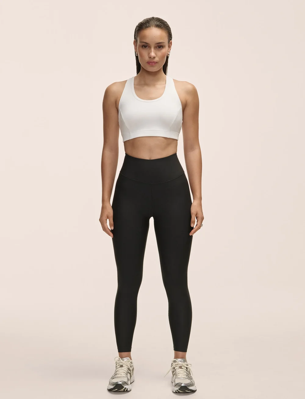 Casall - Graphic High Waist Tights - training tights - black - 0