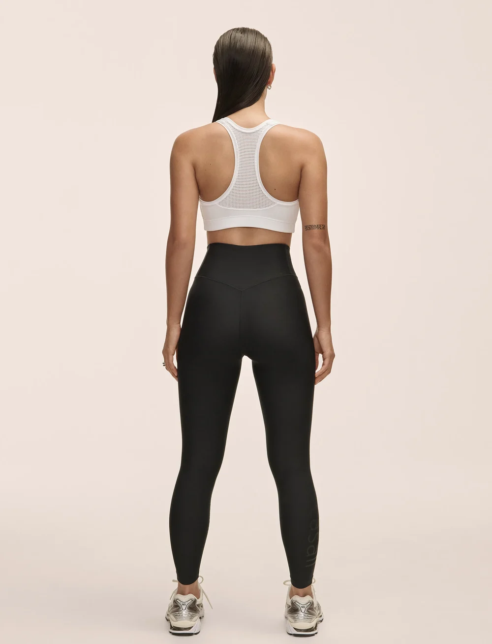 Casall - Graphic High Waist Tights - training tights - black - 3