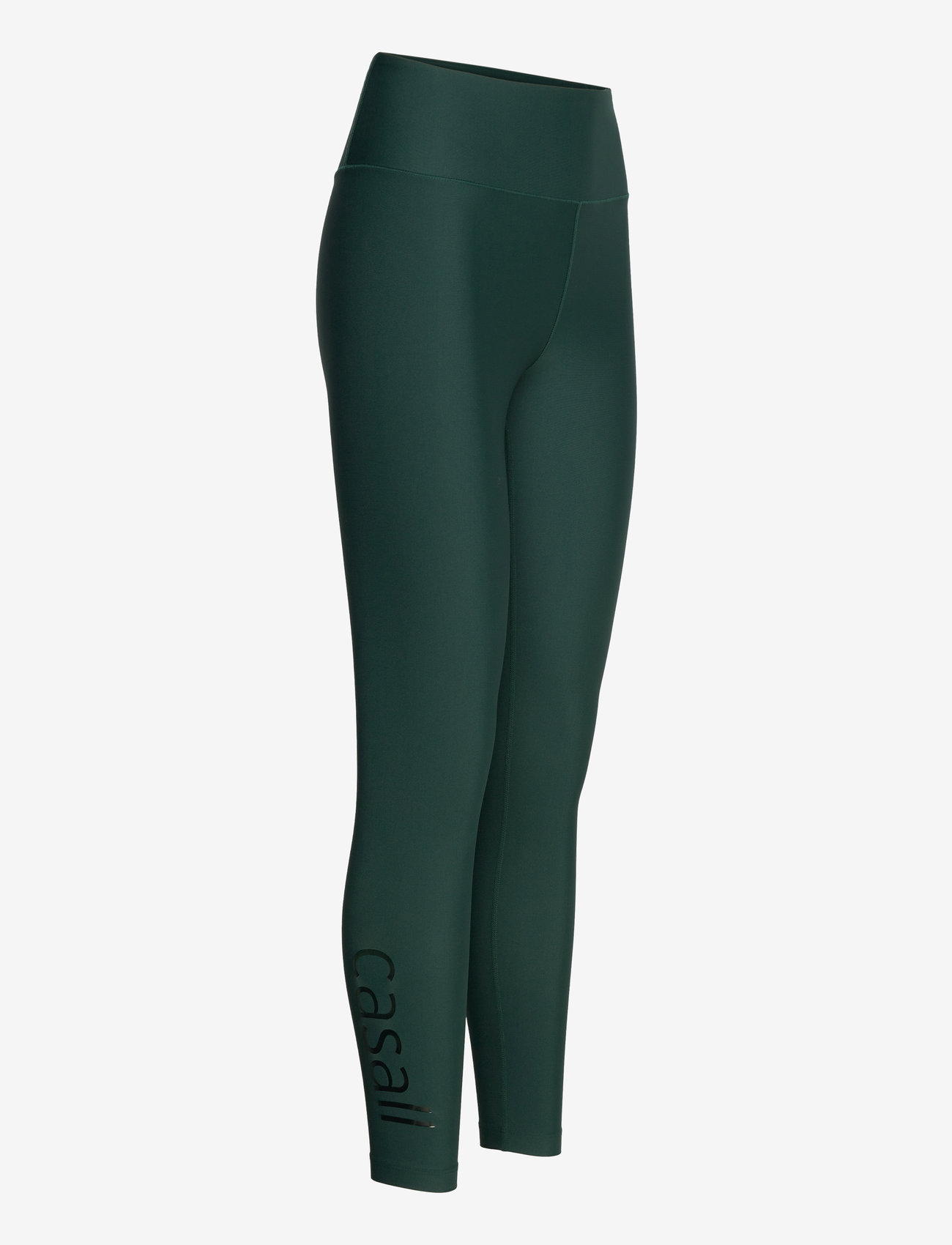 Casall - Graphic High Waist Tights - 7/8 längd - dark pine - 2