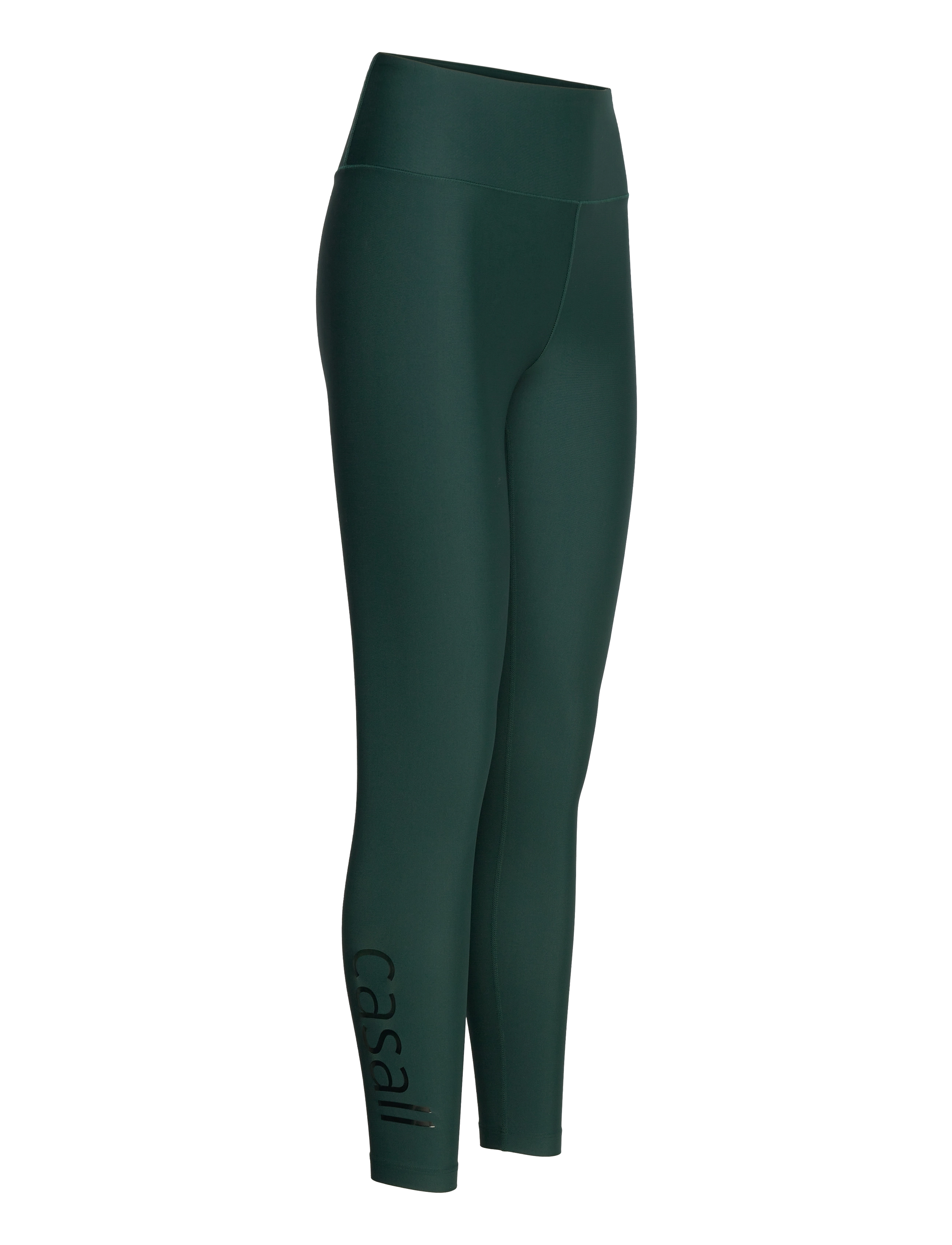 Casall - Graphic High Waist Tights - 7/8 længde - dark pine - 2