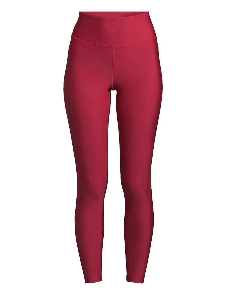 Casall - Graphic High Waist Tights - 7/8 länge - maroon red - 0