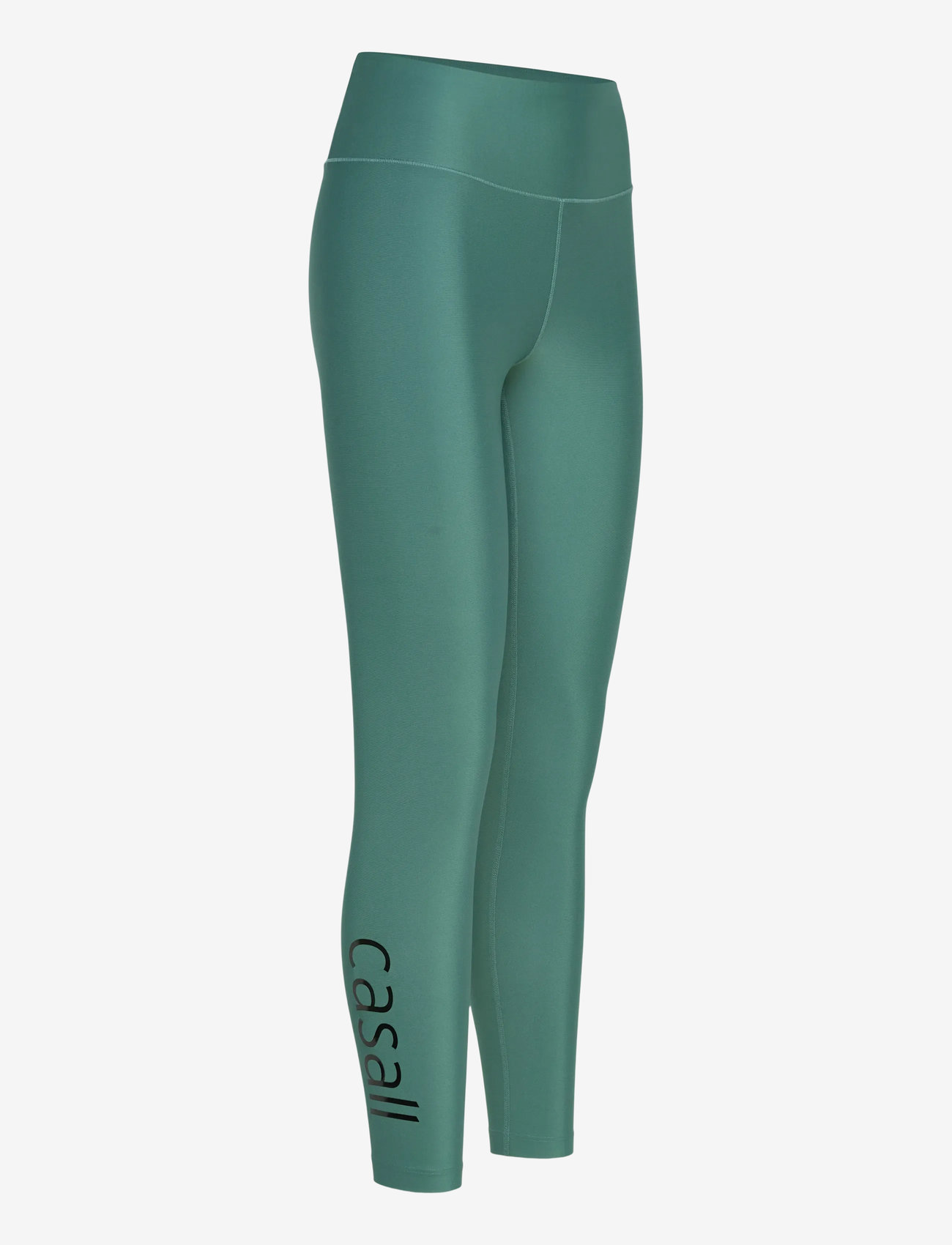 Casall - Graphic High Waist Tights - 7/8 längd - winter green - 3