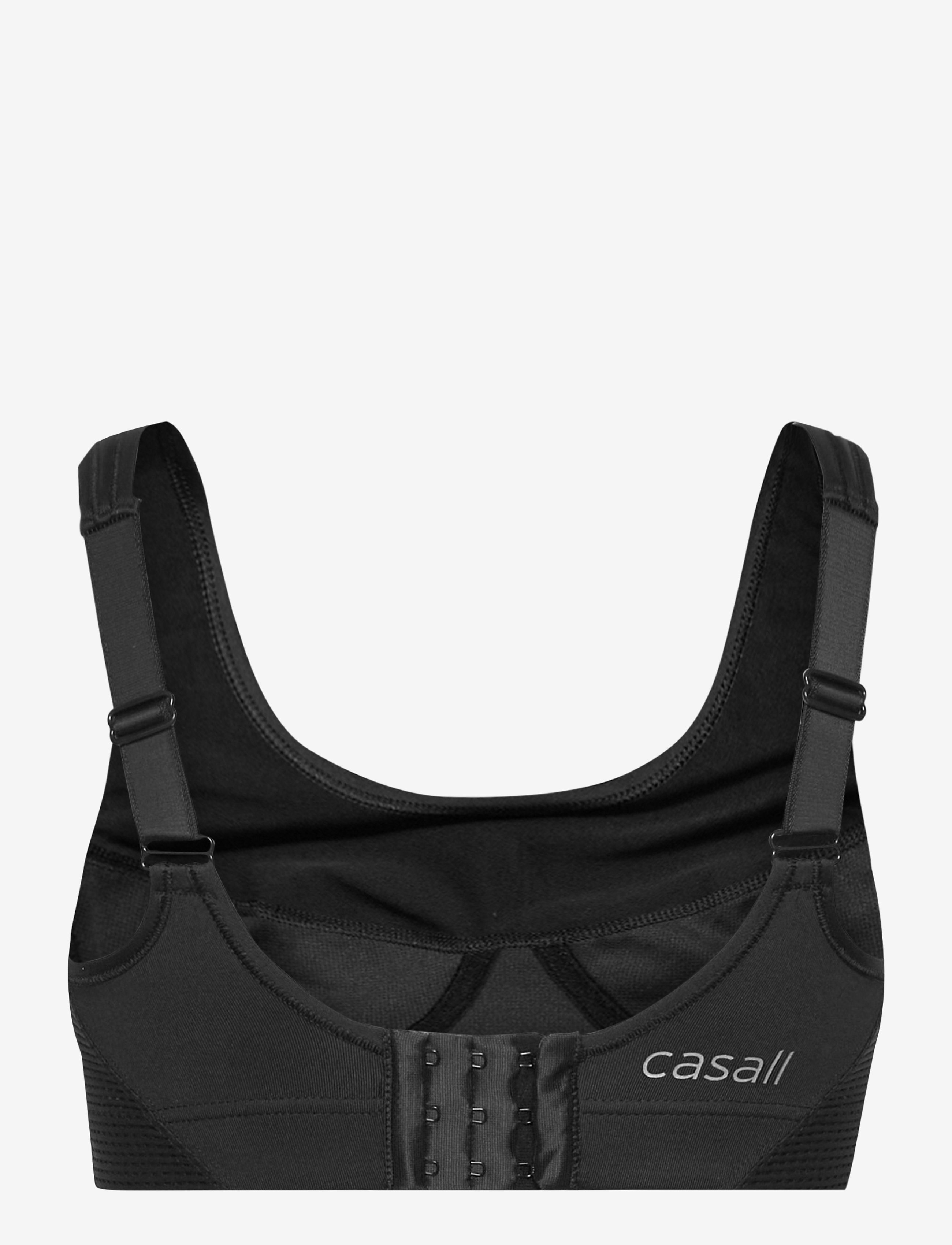 Casall - Pulse Sports Bra - vidutiniškai prilaikančios - black - 2