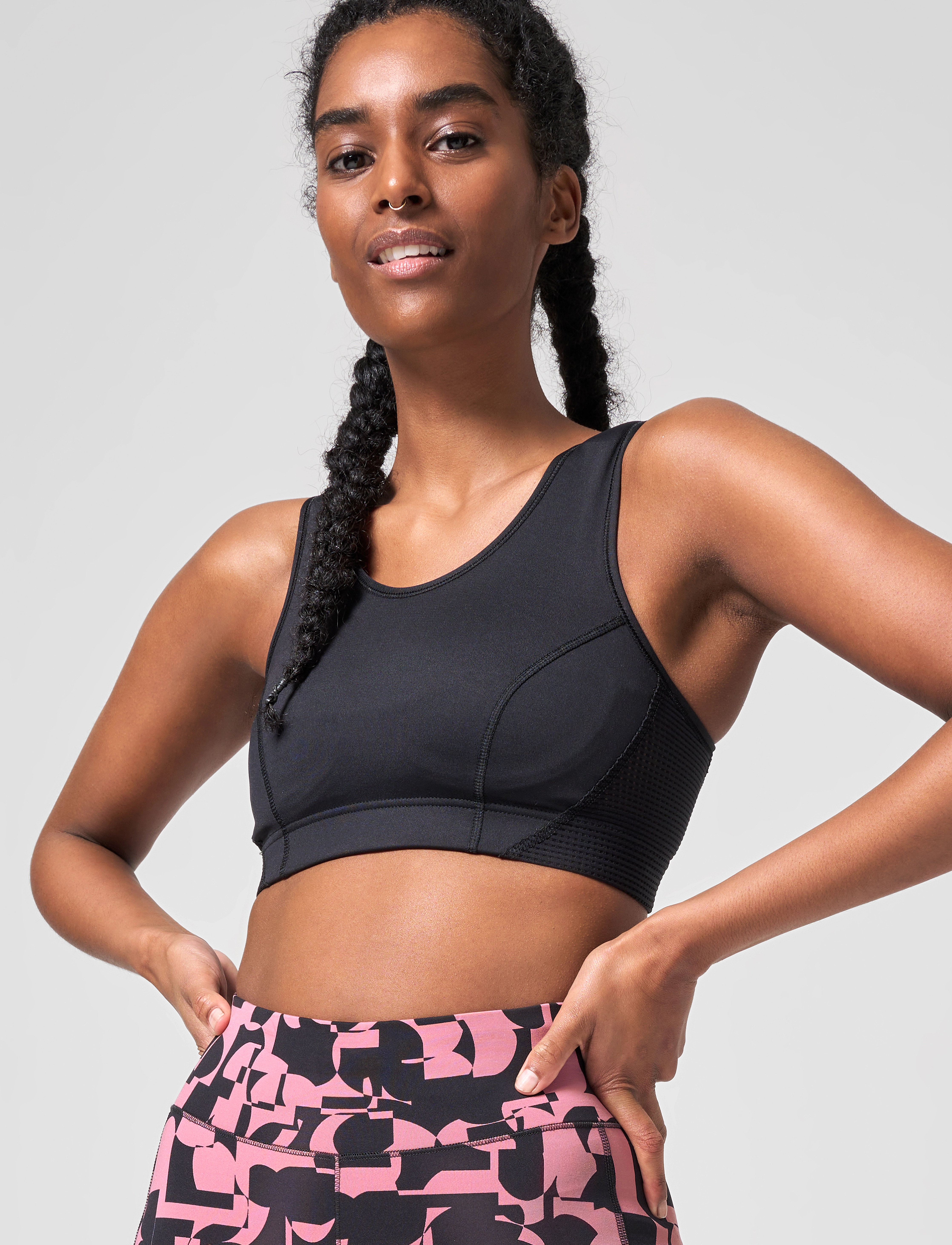 Casall Pulse Sports Bra, Kvinder, Sports-bh, Sort, Str: M/E