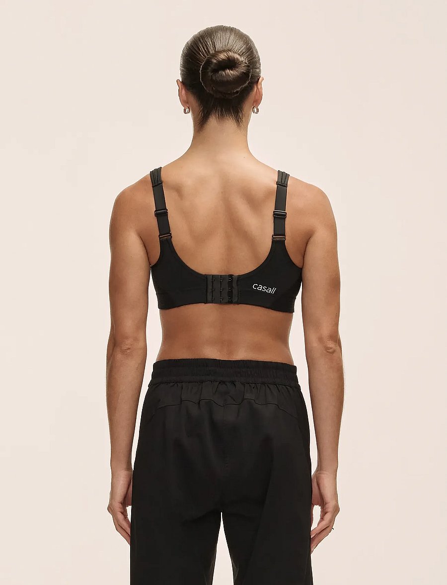 Casall - Pulse Sports Bra - medium support - black - 0