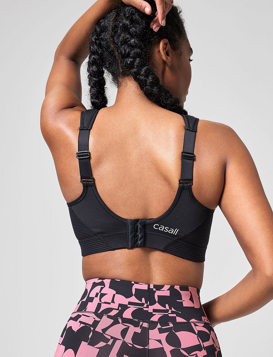 Casall - Pulse Sports Bra - vidutiniškai prilaikančios - black - 3