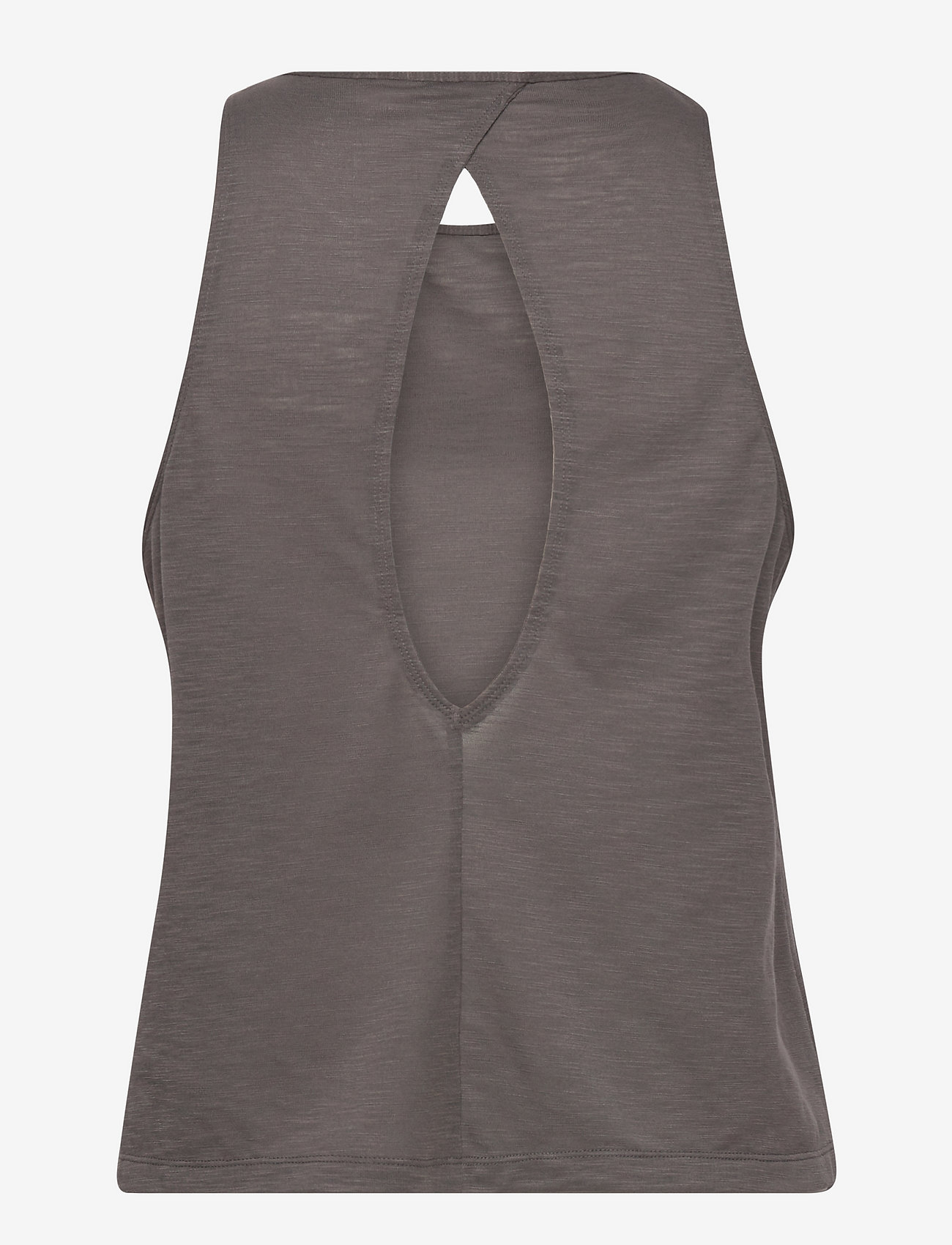 Casall - Texture Tank Open Back - graphite grey - 1