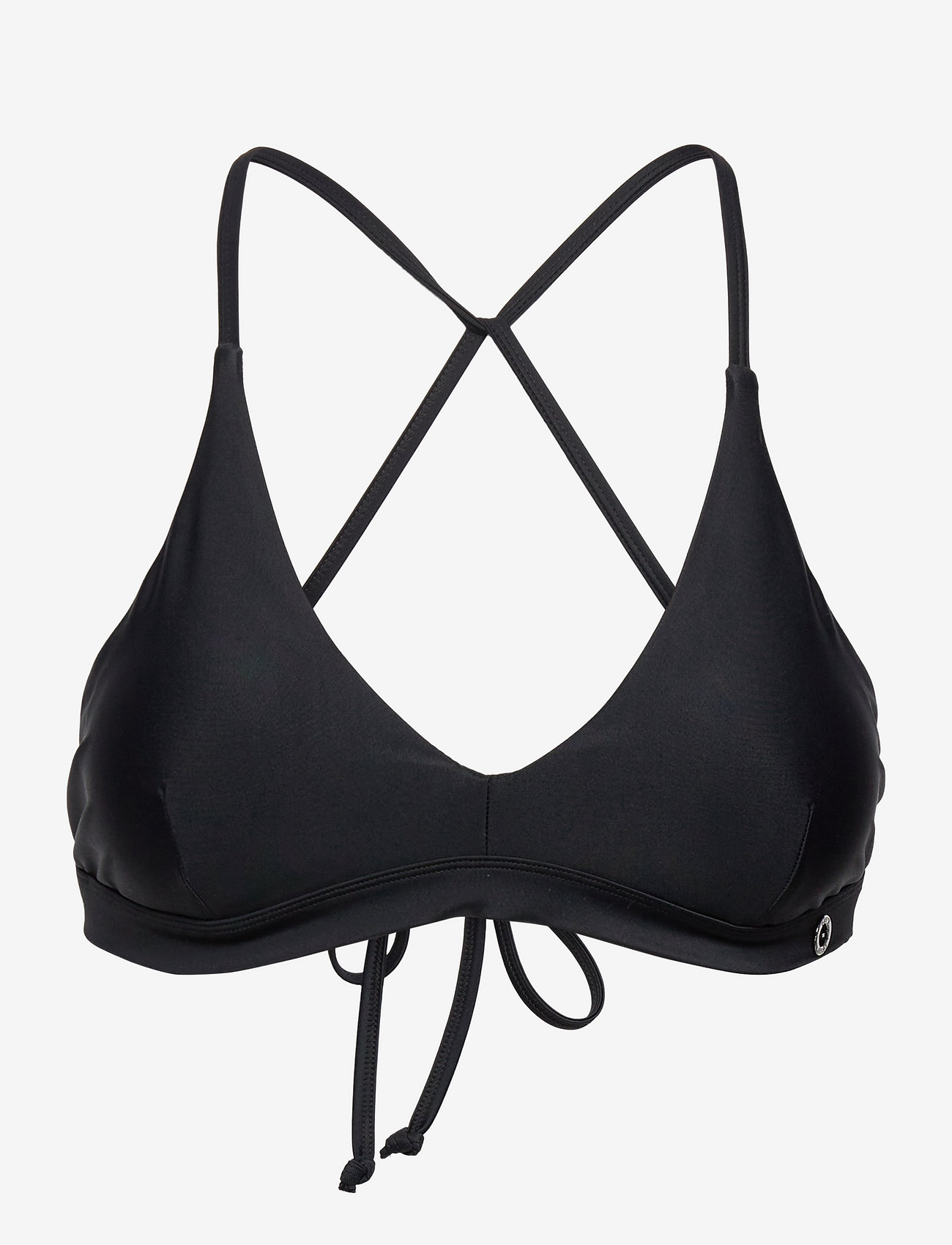 Casall - Tie Back Bikini Top - black - 0