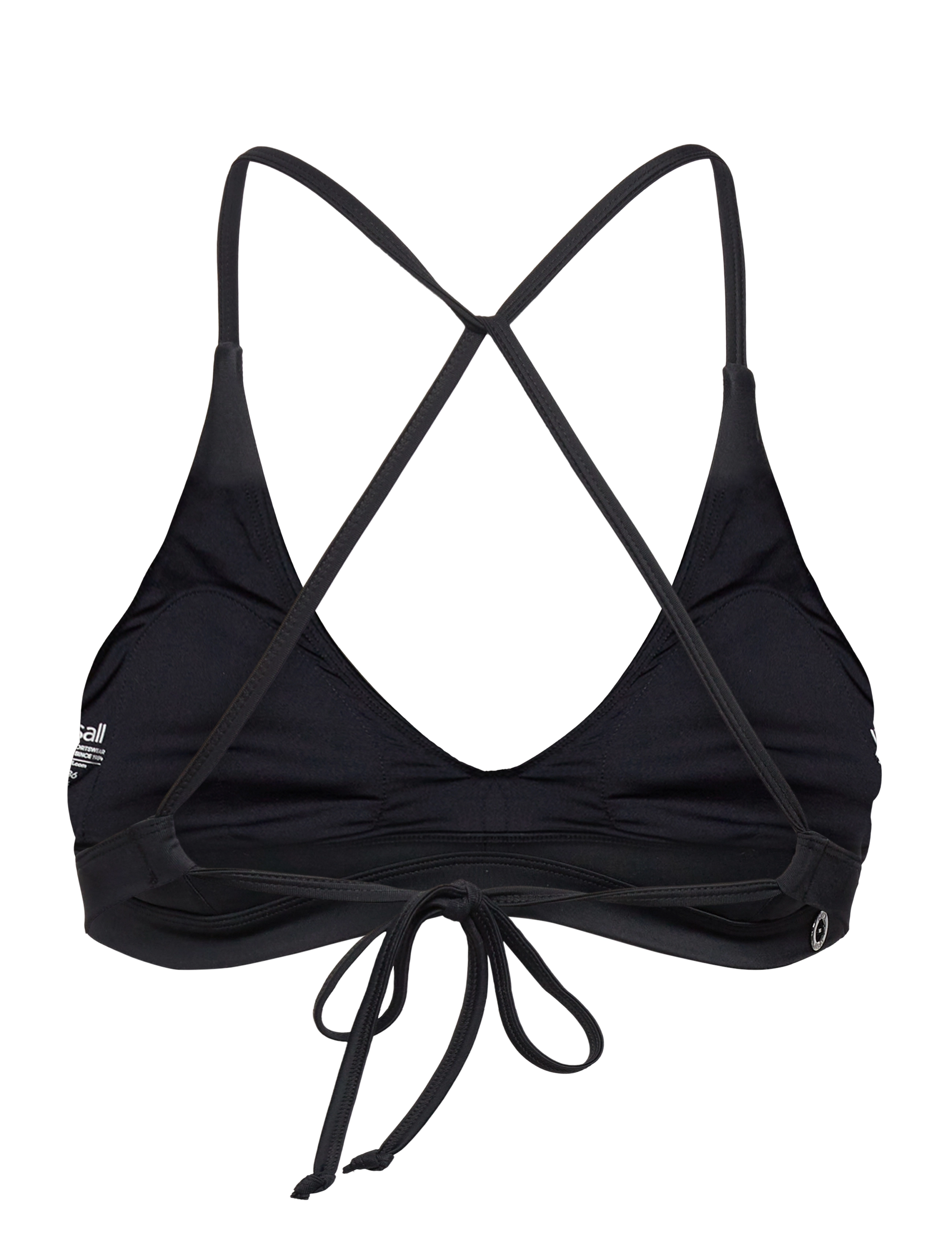 Casall - Tie Back Bikini Top - black - 1