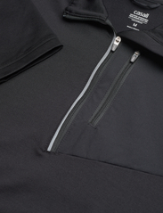 Casall - M Midlayer Half Zip - vahekihina kantavad jakid - black - 2