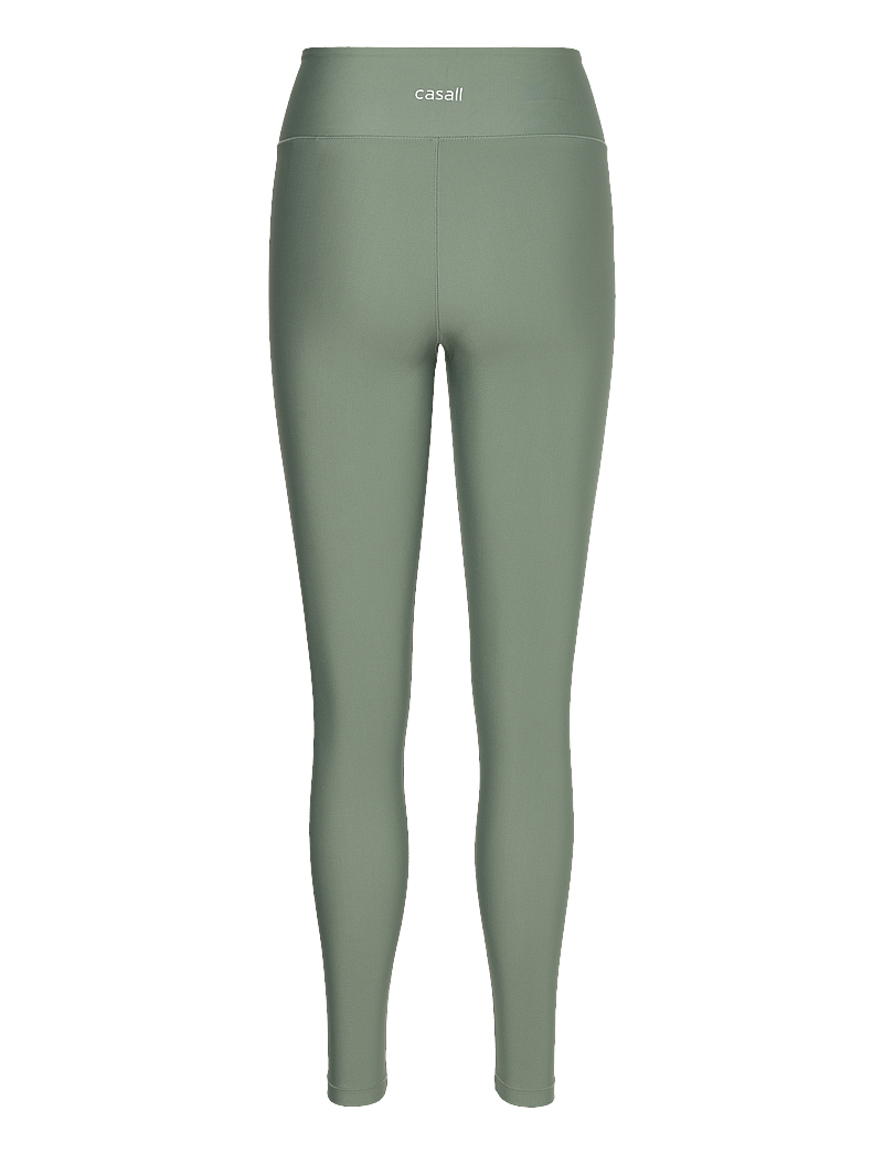 Casall - Overlap High Waist Tights - trainingstights - dusty green - 1