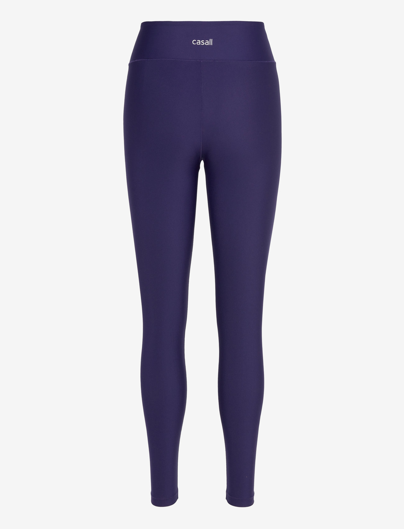 Casall - Overlap High Waist Tights - 7/8 længde - purple eclipse - 2