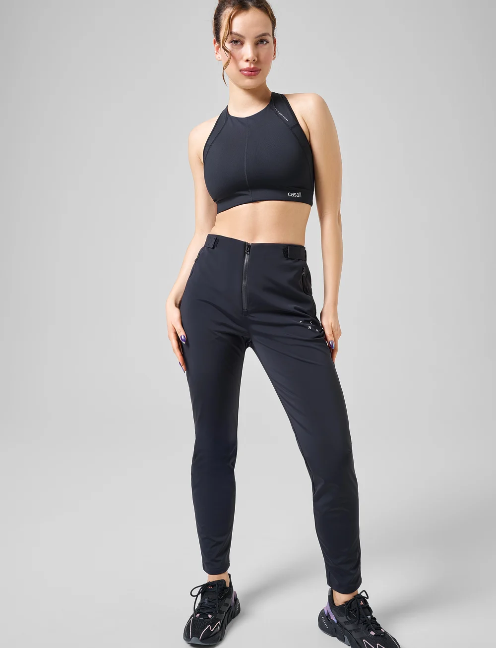 Casall - Urban Outdoor Training Pants - fritidsbukser - black - 0