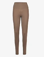 Essential Ultra High Waist Tights - TAUPE BROWN