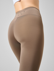 Casall - Essential Ultra High Waist Tights - running & training tights - taupe brown - 4