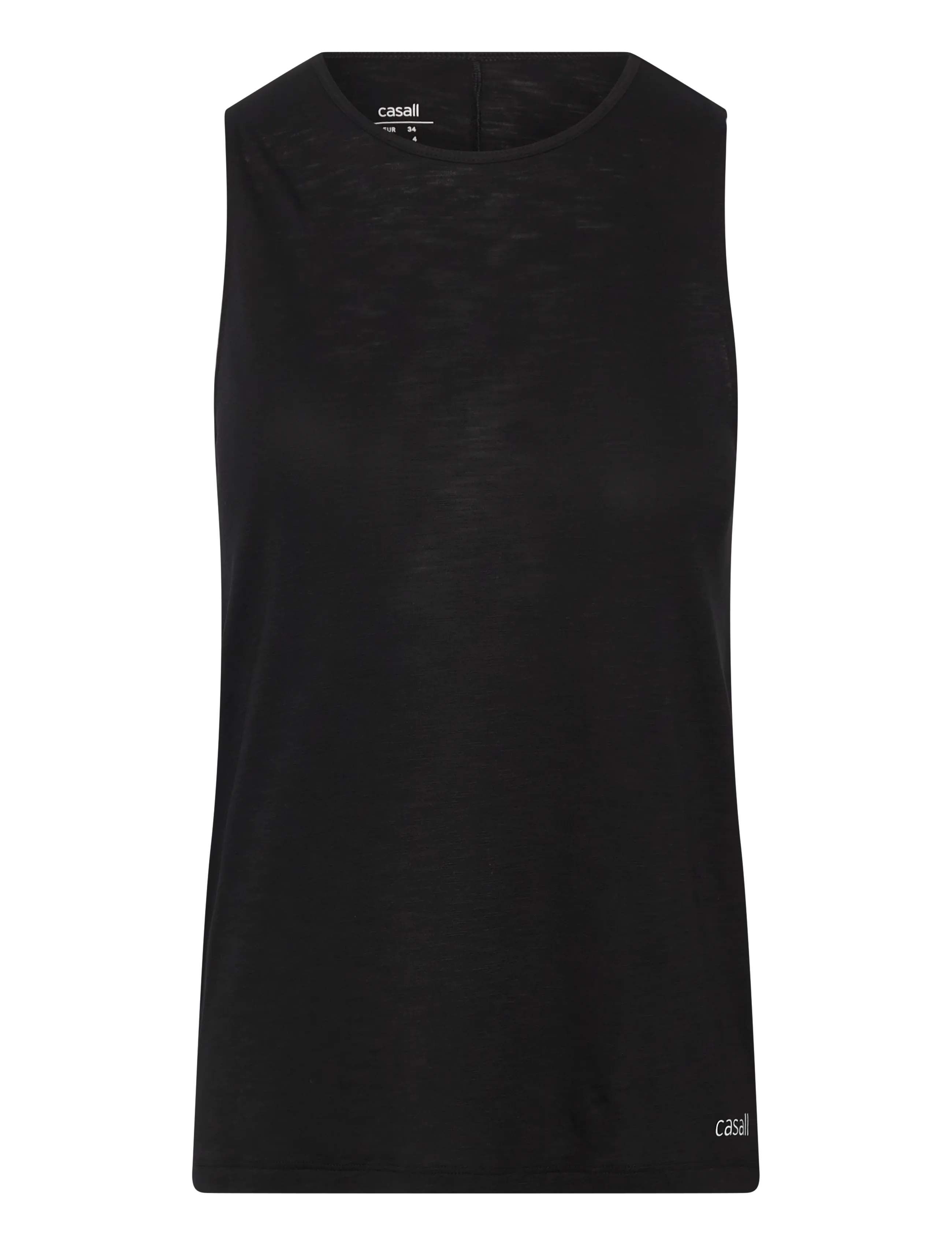 CASALL Soft Texture Tank Schwarz - 36 - Damen