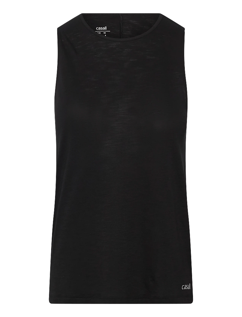 Casall - Soft Texture Tank - tank tops - black - 1