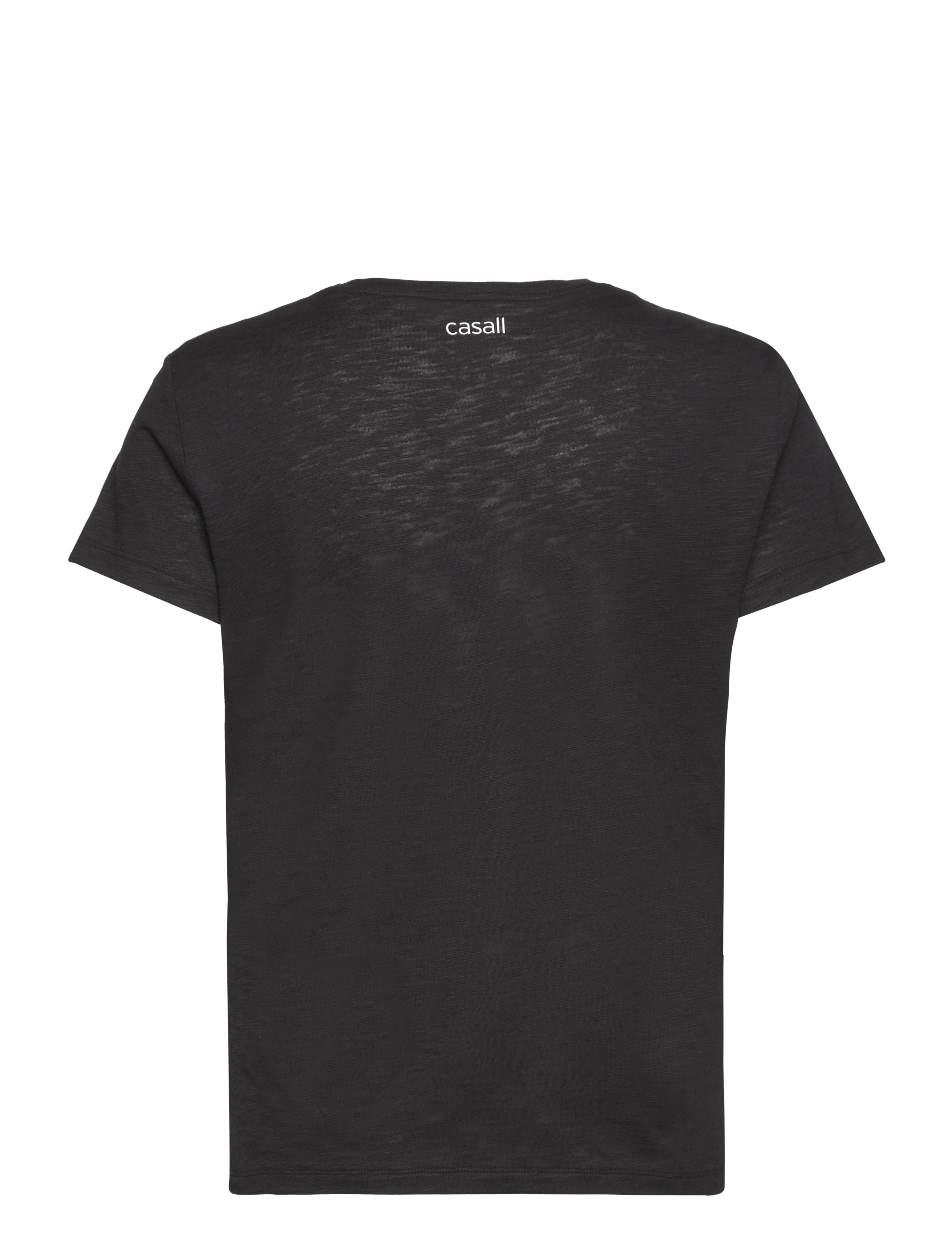 Casall - Soft Texture Tee - t-shirts - black - 2