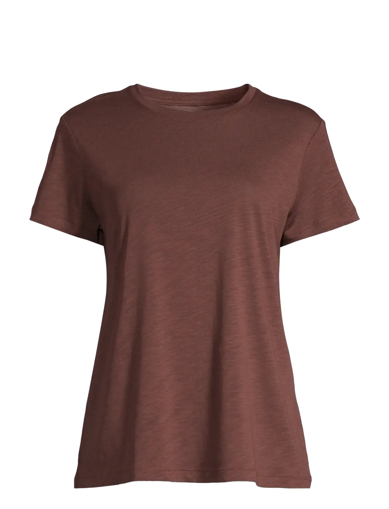 CASALL Soft Texture Tee Braun - 34 - Damen