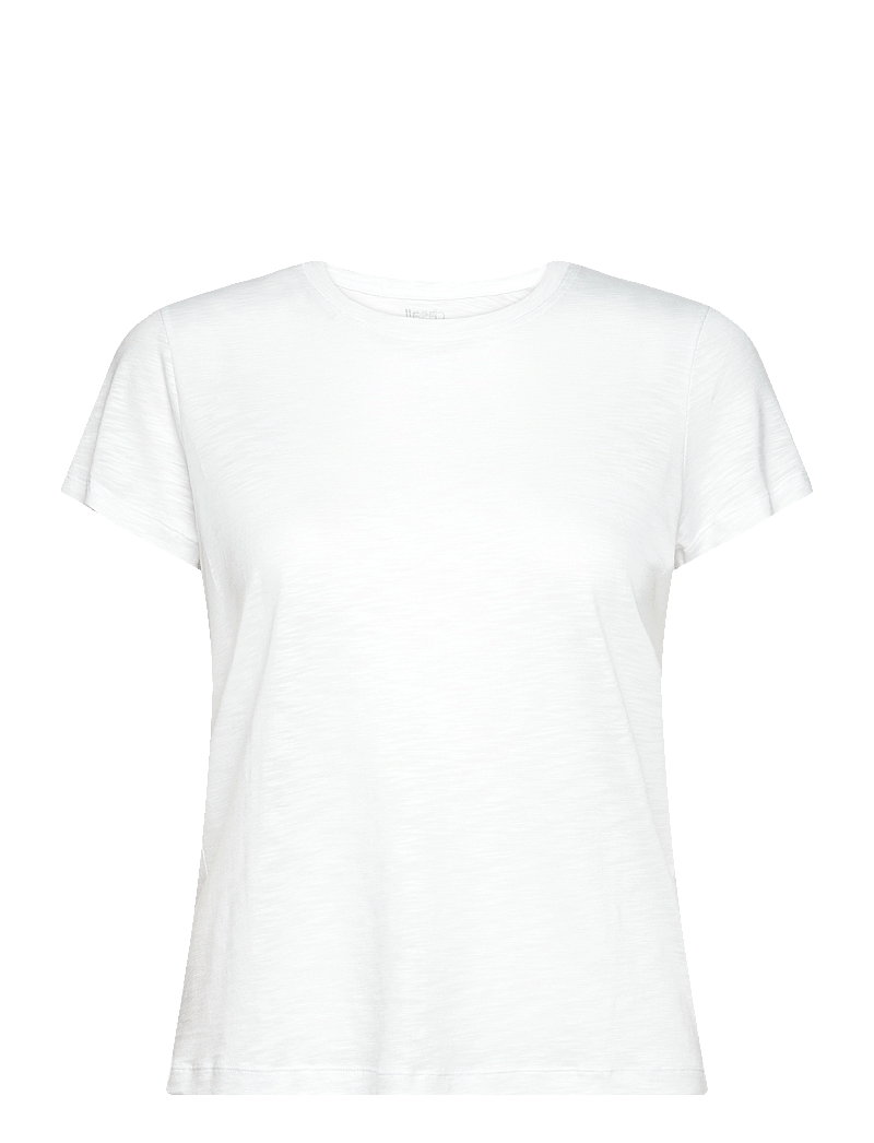 Casall - Soft Texture Tee - t-shirts - white - 1