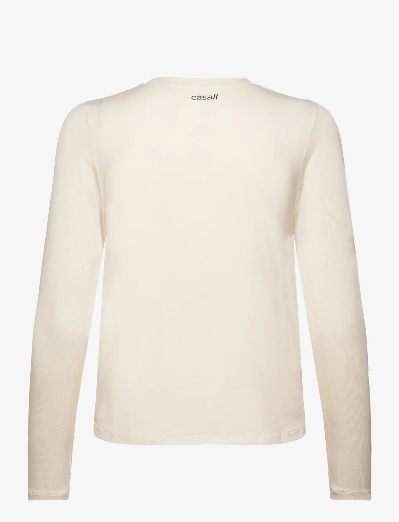 Casall - Delight Crew Neck Long Sleeve - långärmade tröjor - off white - 1