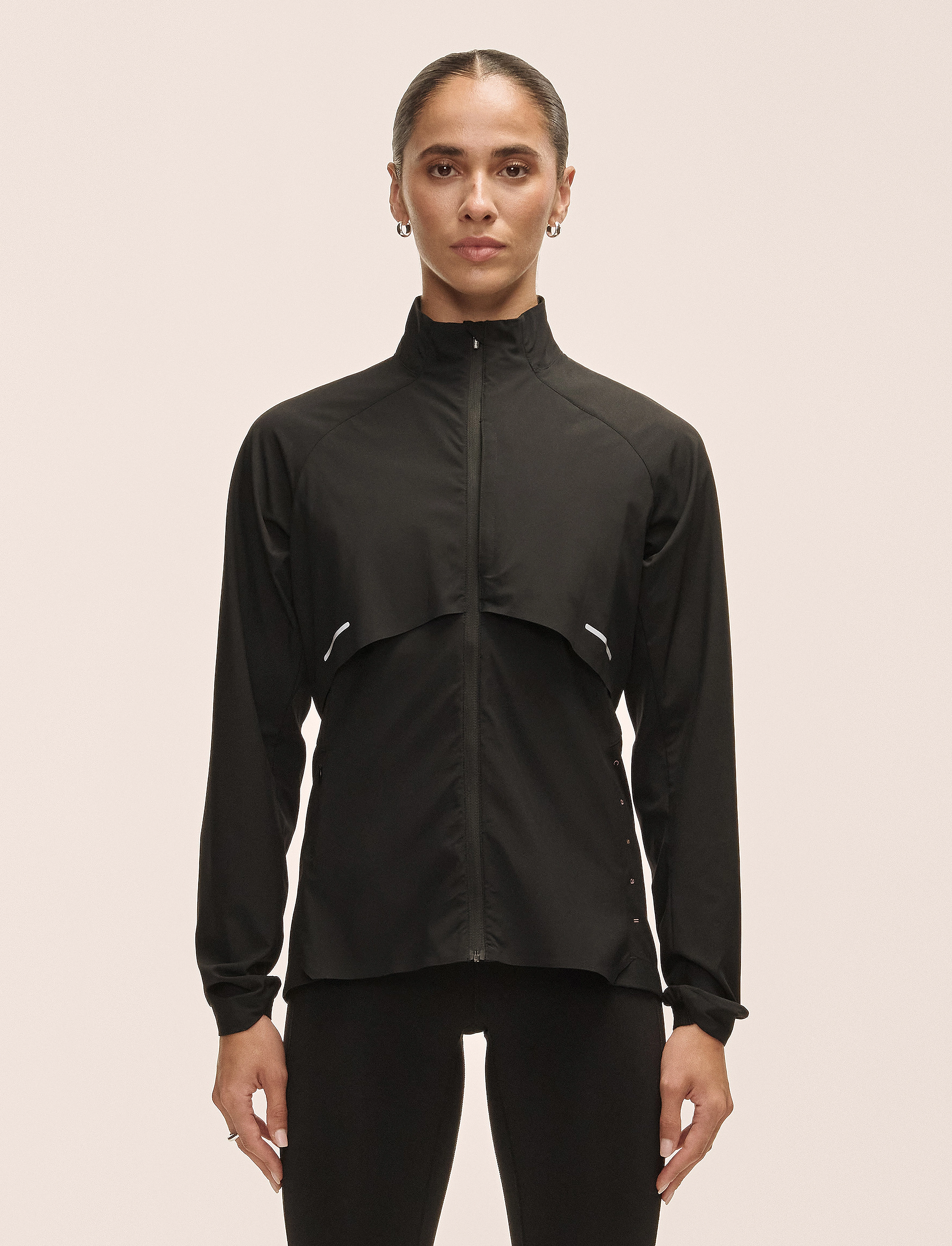 Casall Dynamic Windbreaker Jacket, XS, Jackets, Schwarz - Windbreakers, Frauen
