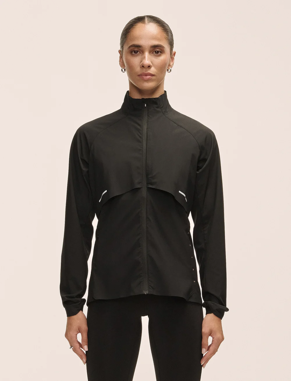 Casall - Dynamic Windbreaker Jacket - vindjackor - black - 0