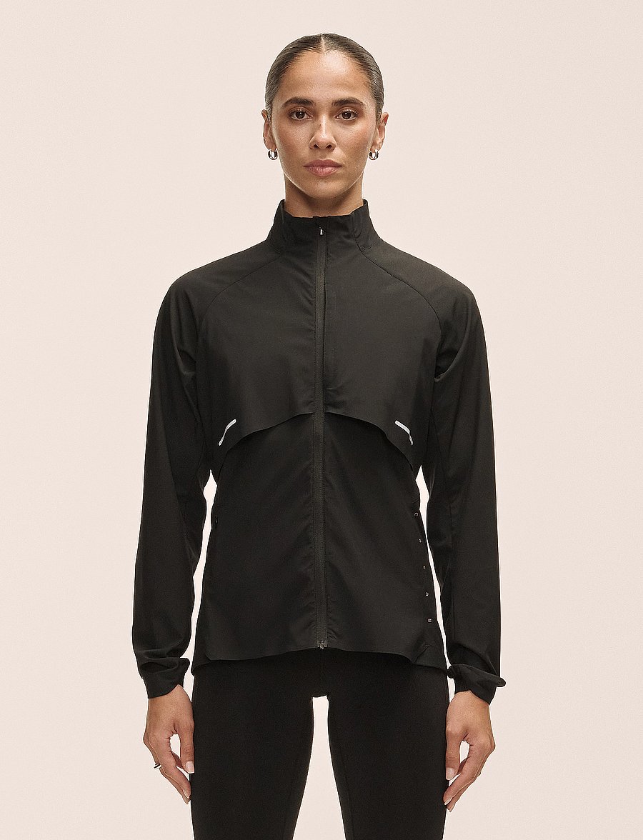 Casall - Dynamic Windbreaker Jacket - sportsjakker - black - 0