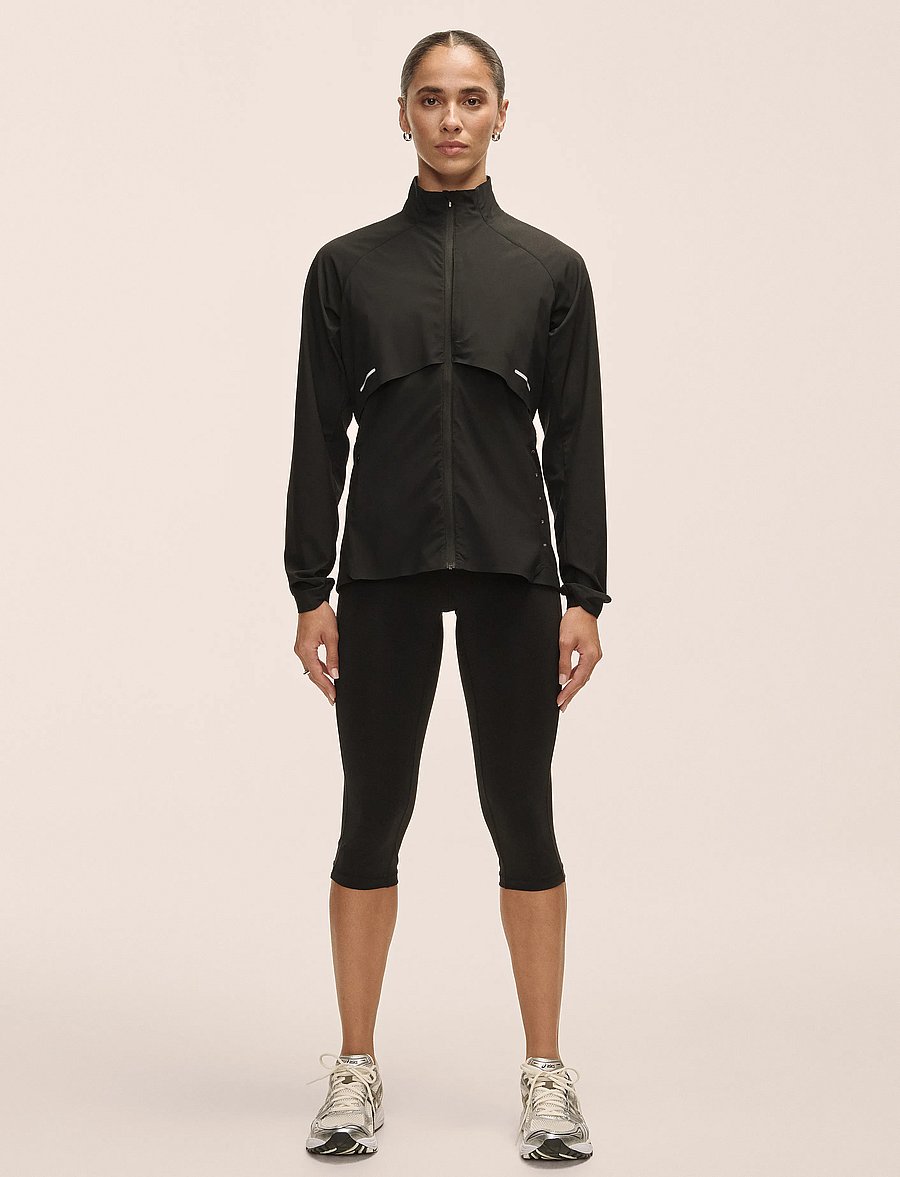 Casall - Dynamic Windbreaker Jacket - sportsjakker - black - 5