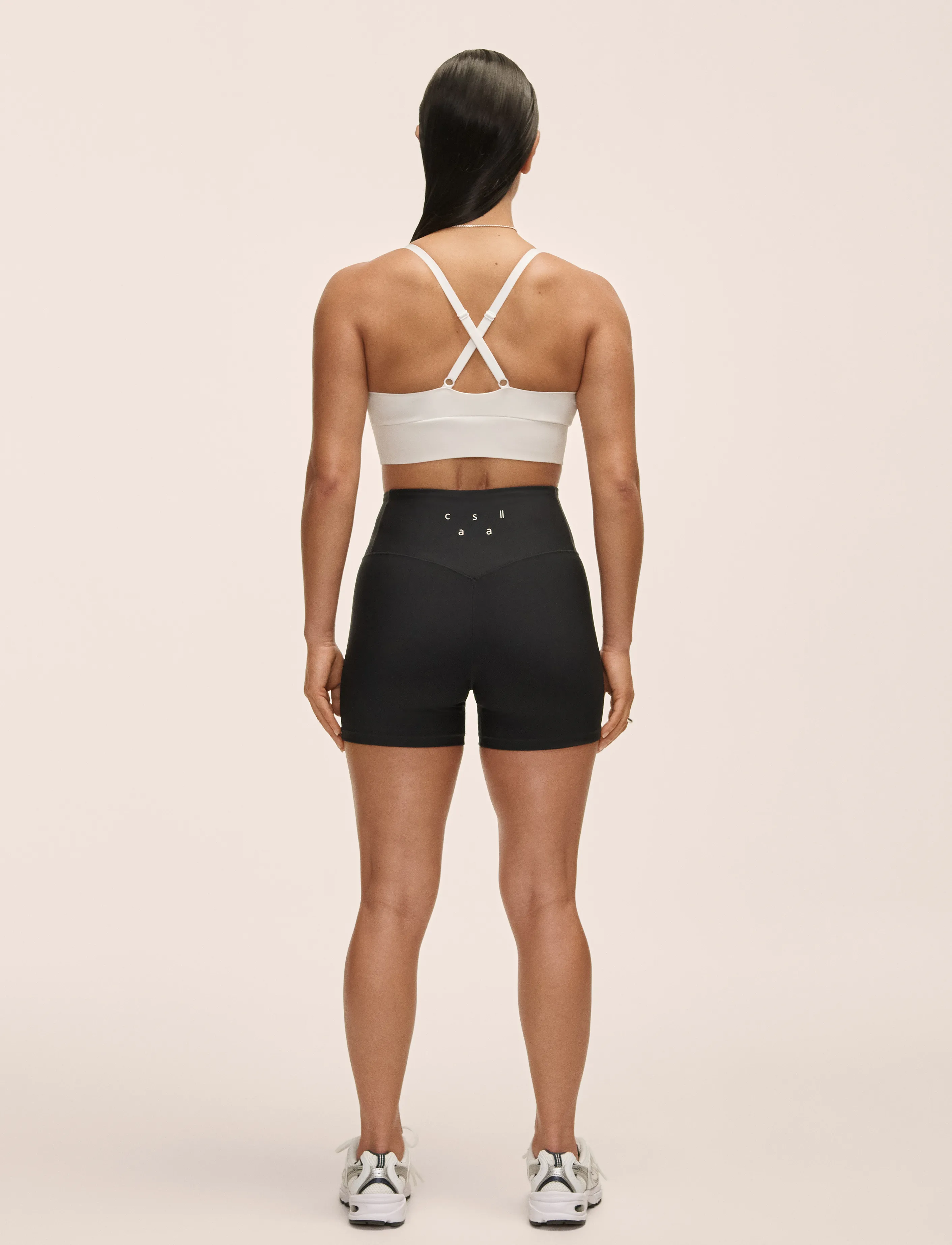 Casall - Ultra High Waist Hot Pant - trainingstights - black - 3