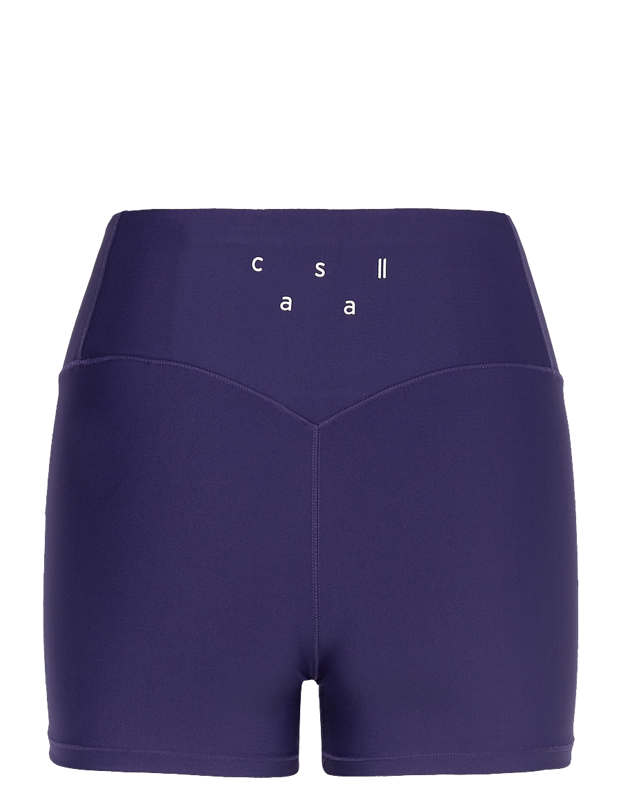 Casall - Ultra High Waist Hot Pant - 1/2 länge - purple eclipse - 2
