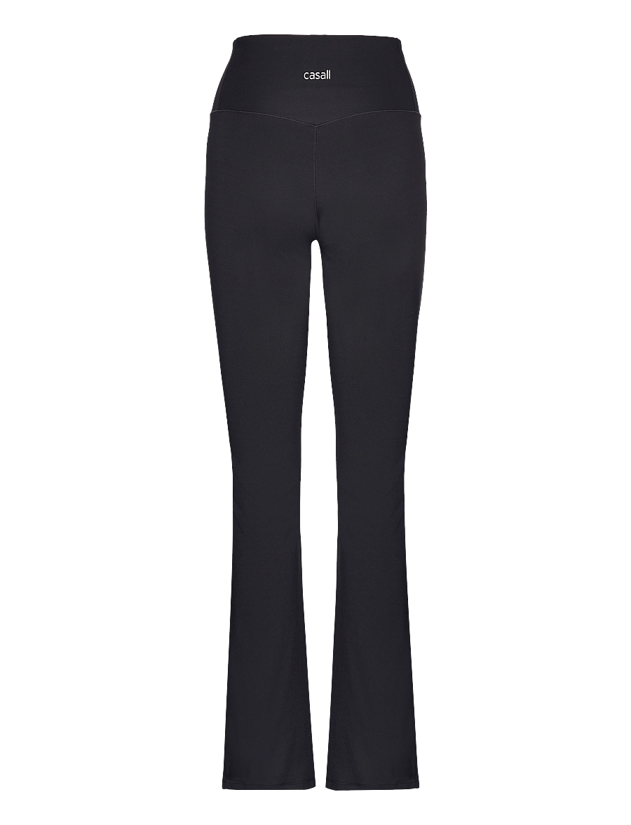 Casall - Flare High Waist Pant - trainingstights - black - 2