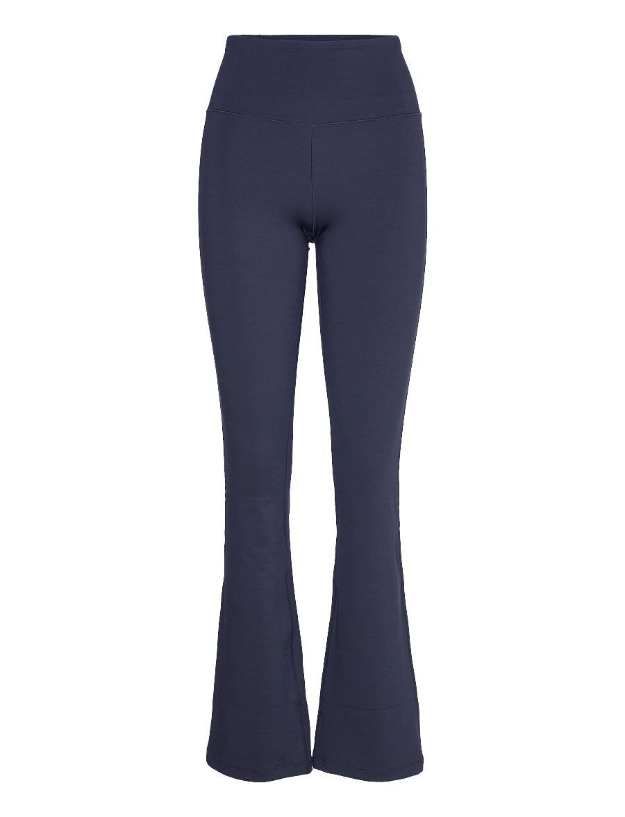 Casall - Flare High Waist Pant - full längd - core blue - 1