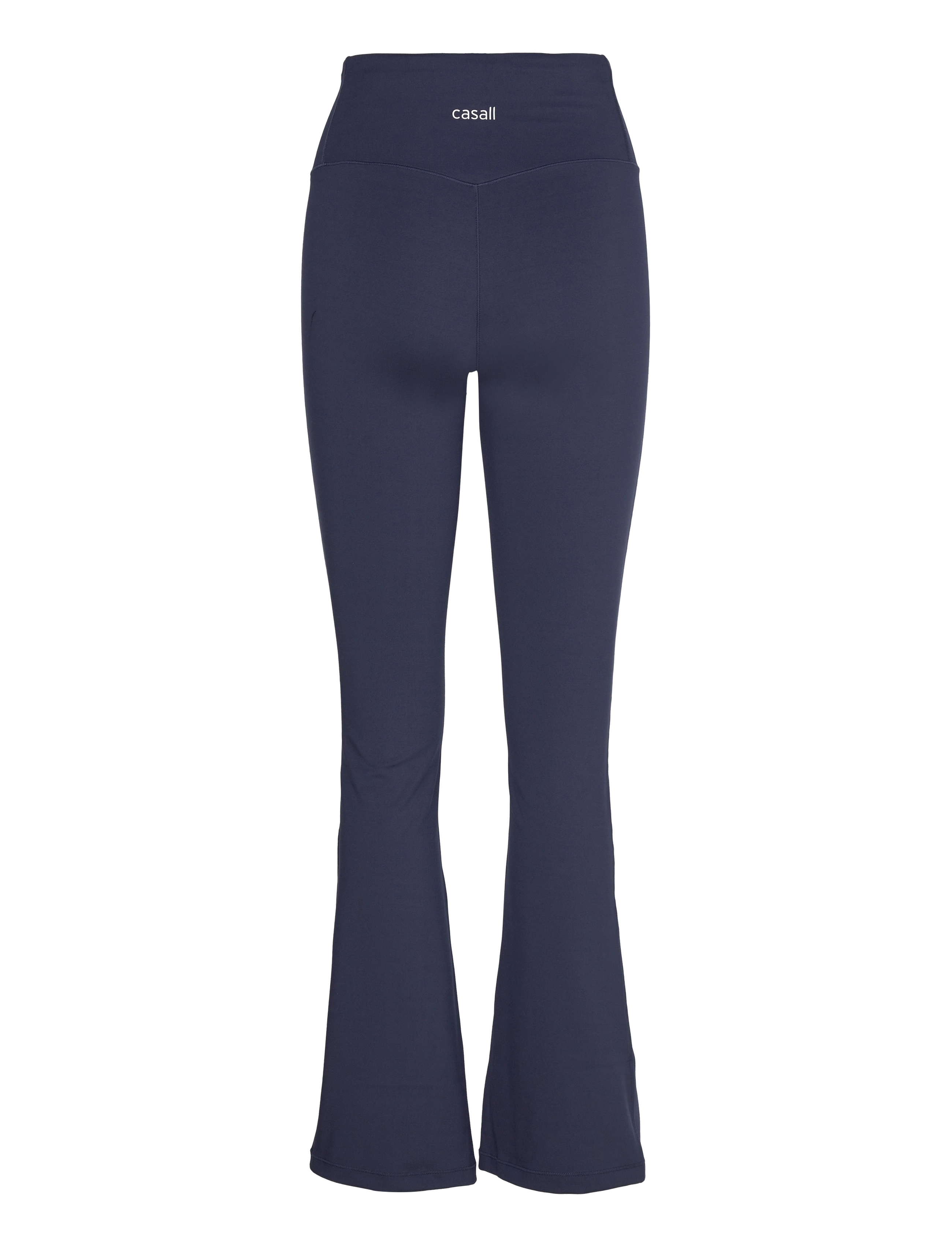 Casall - Flare High Waist Pant - fuld længde - core blue - 2