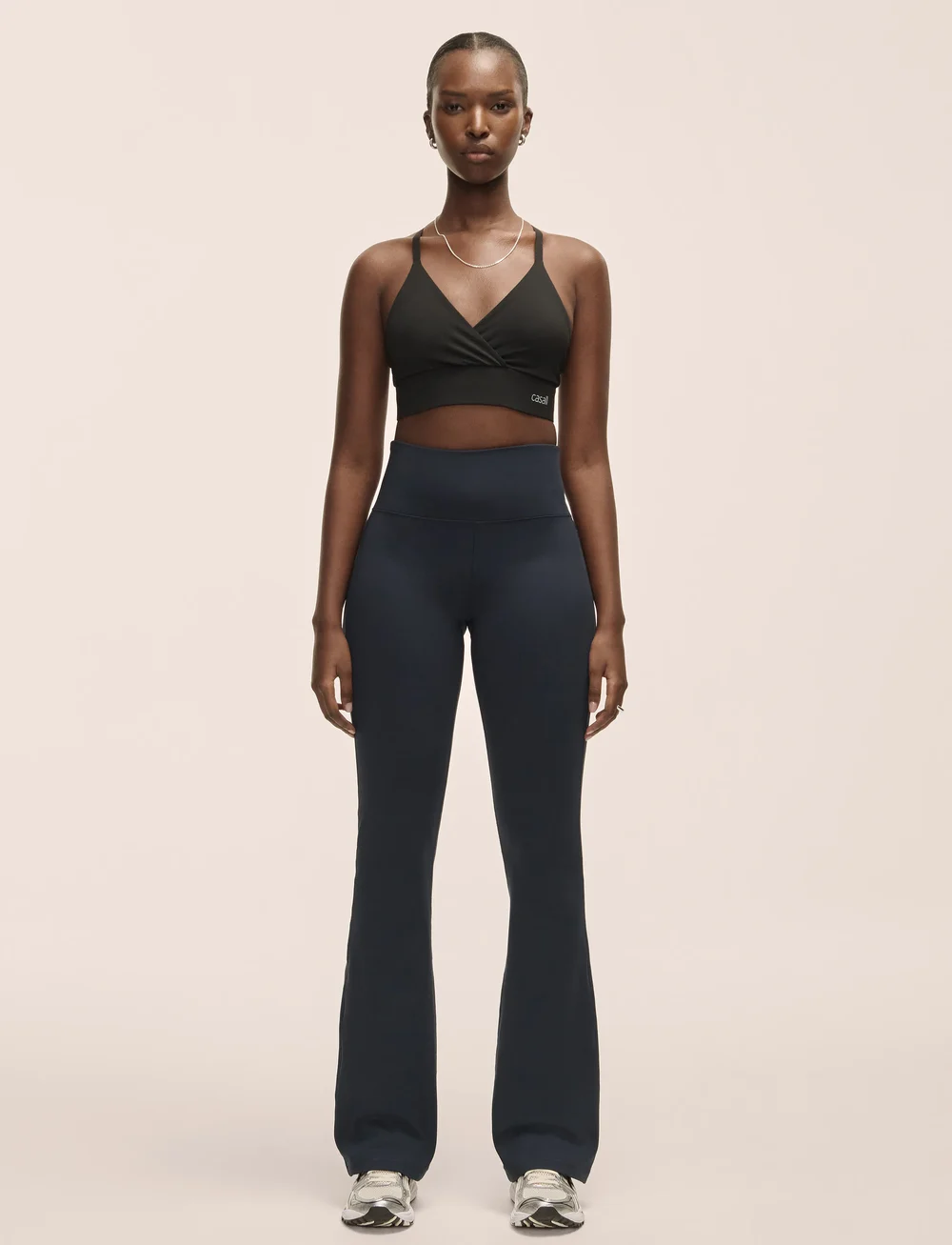 Casall - Flare High Waist Pant - tights - core blue - 0