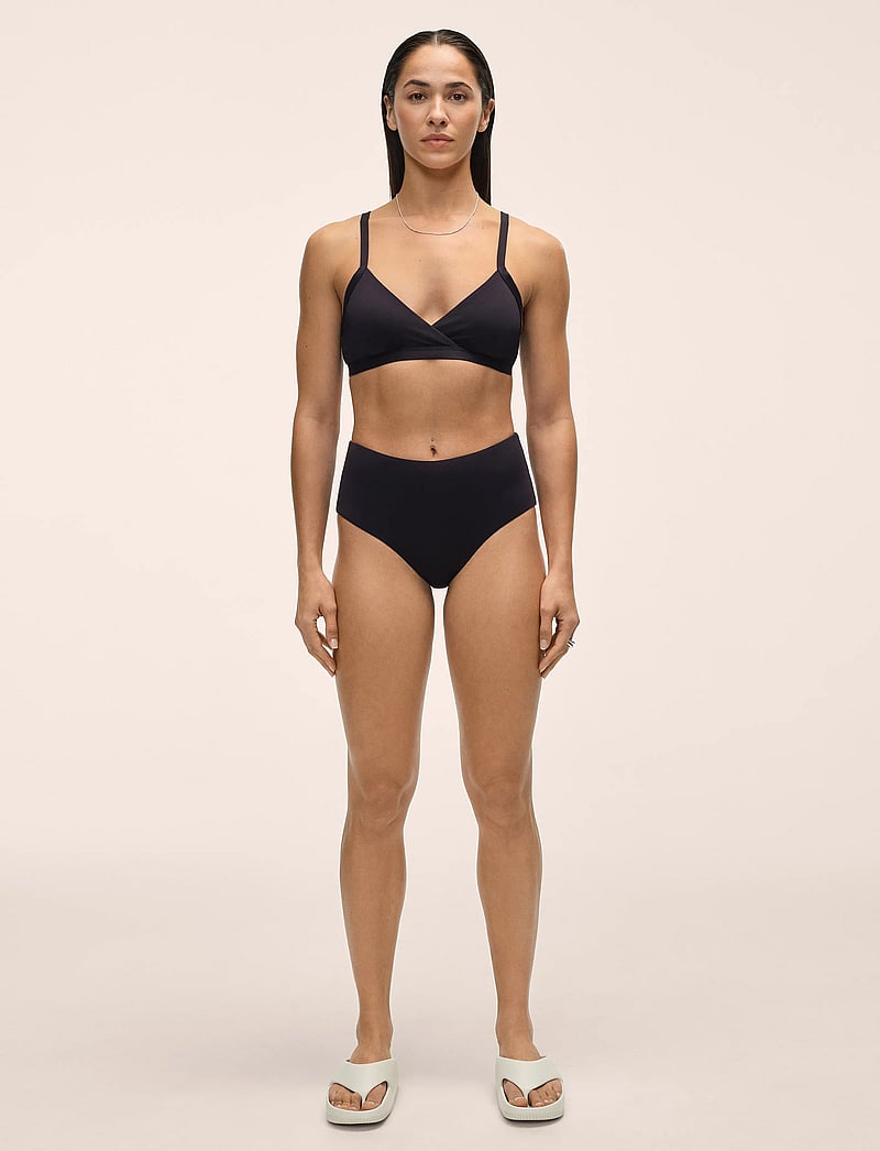 Casall - High Waist Bikini Hipster - sportsbadetøj - black - 0