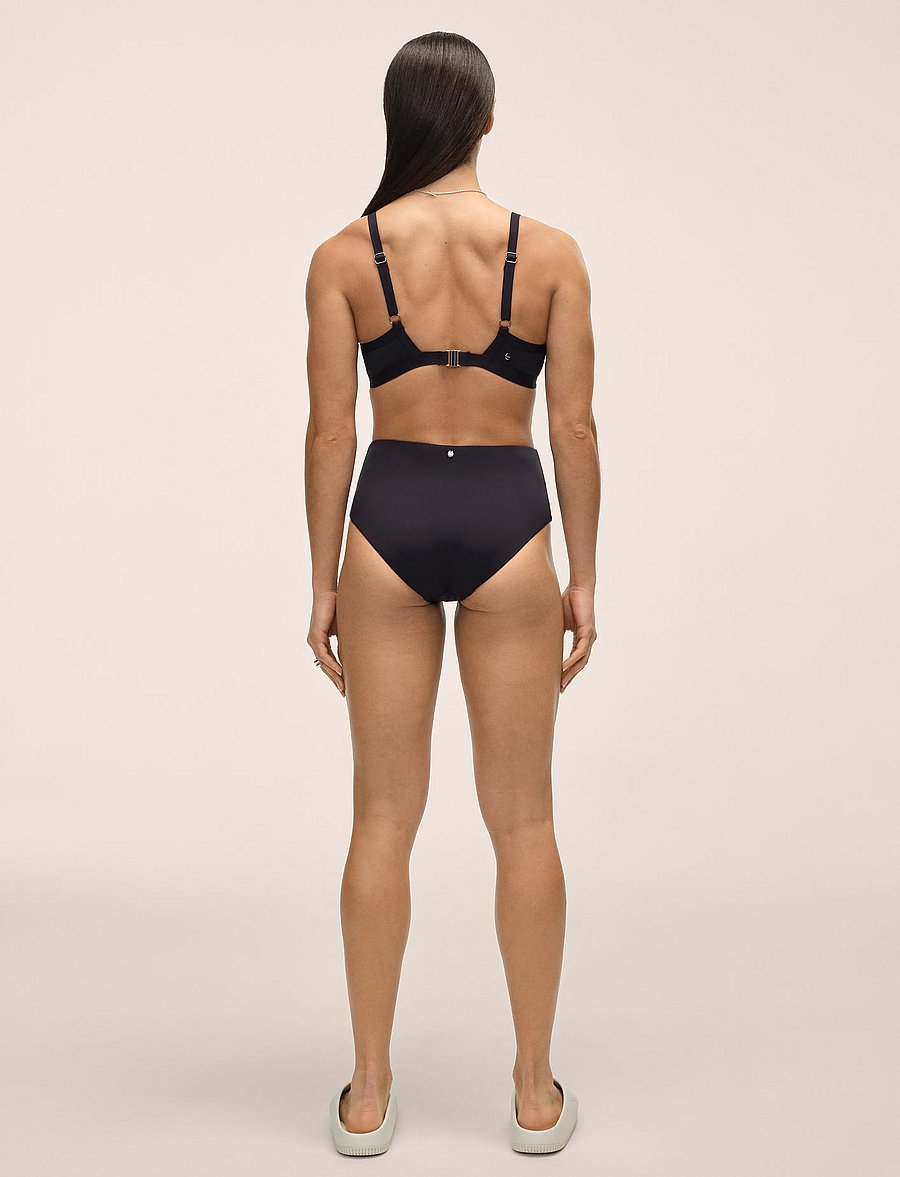 Casall - High Waist Bikini Hipster - sportlikud ujumisriided - black - 3