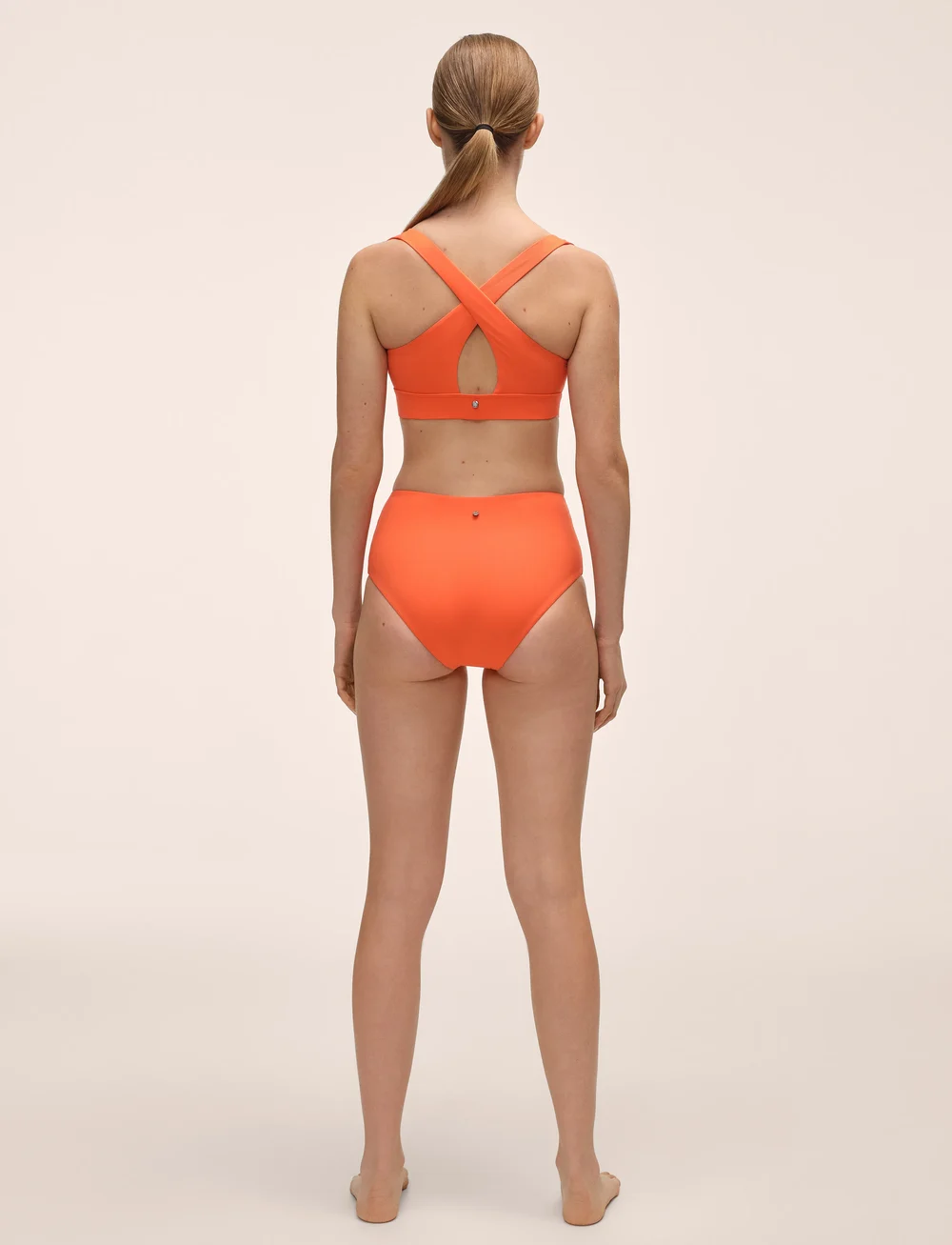 Casall - High Waist Bikini Hipster - drabužiai - sunrise - 3