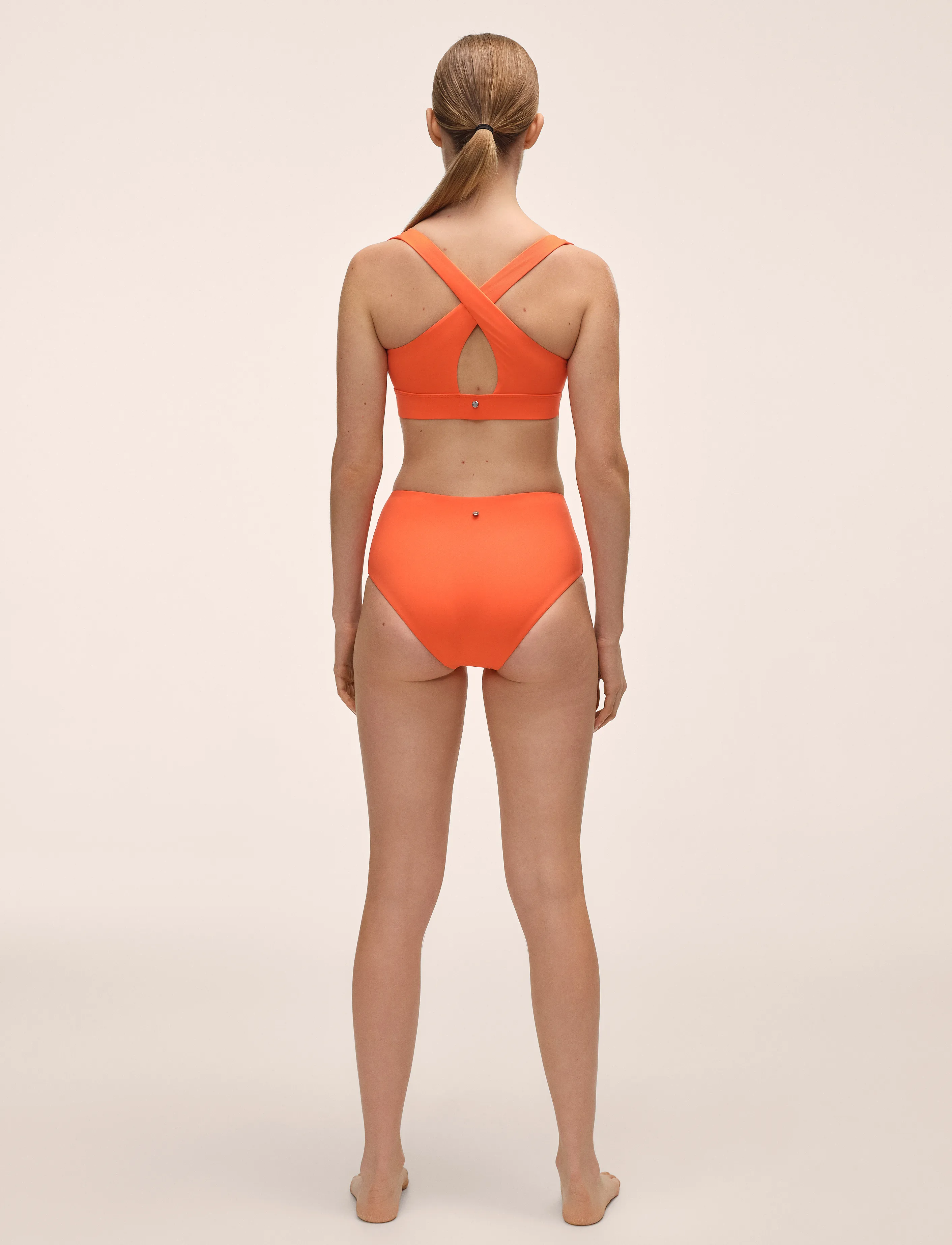 Casall - High Waist Bikini Hipster - sportlikud ujumisriided - sunrise - 3