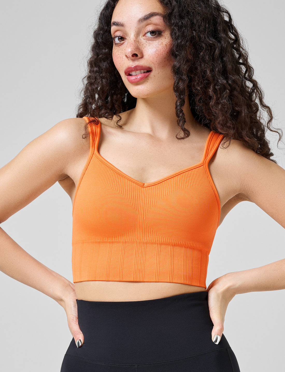 Casall Seamless Rib Padded Sports Bra - Sports bras