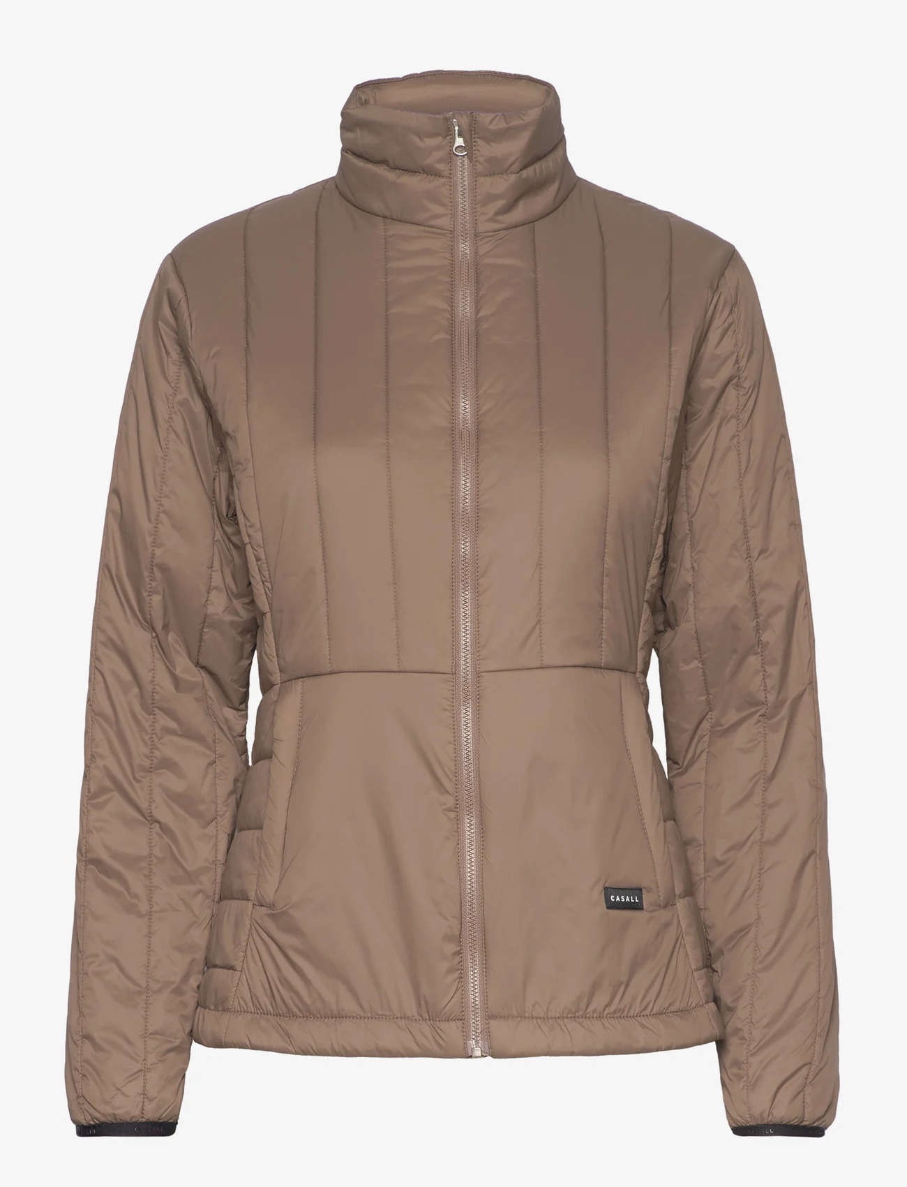 Casall - Lightweight Padded Jacket - toppatakit - taupe brown - 0