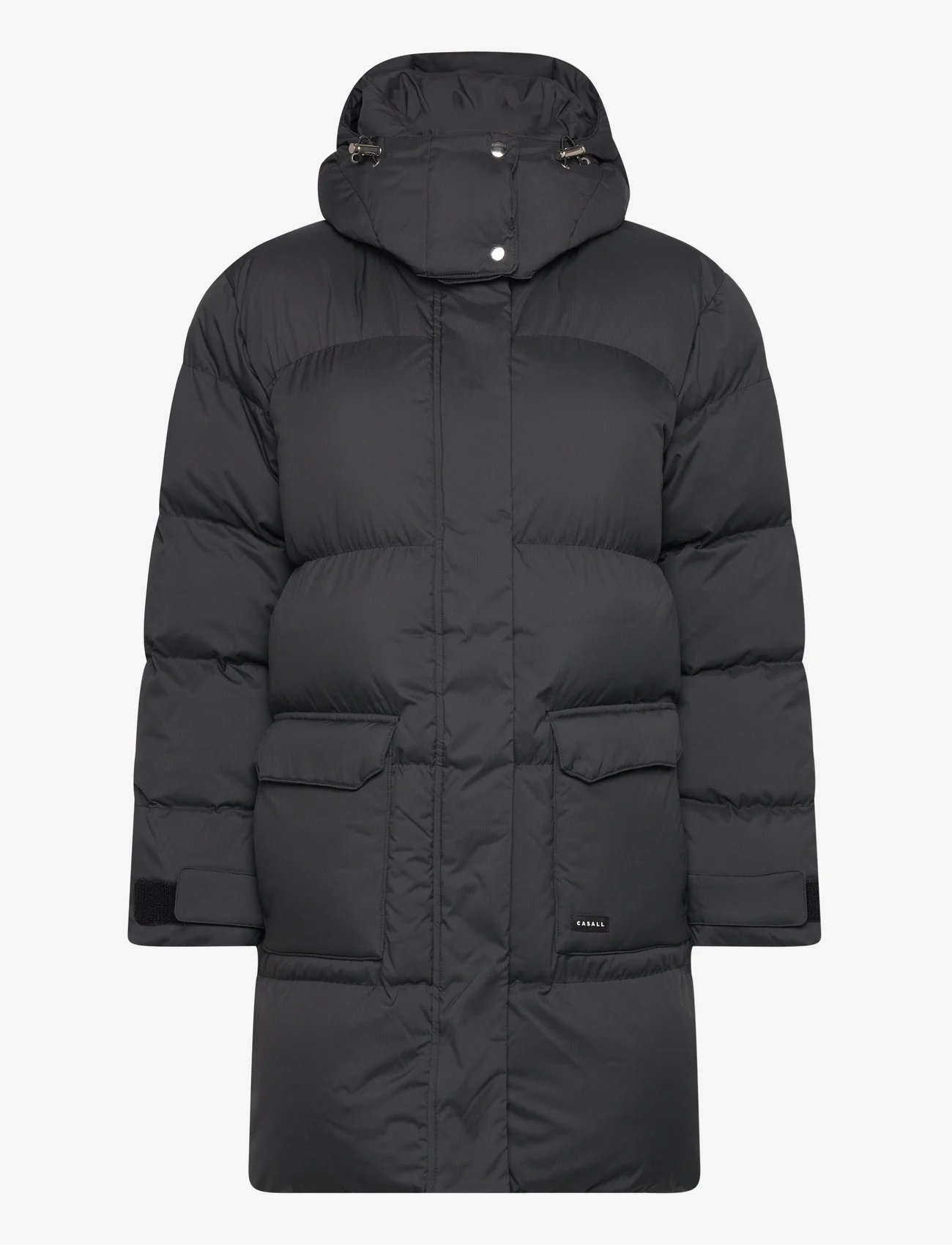 Casall - Wear Forever Puffer Coat - wyściełane płaszcze - black - 0