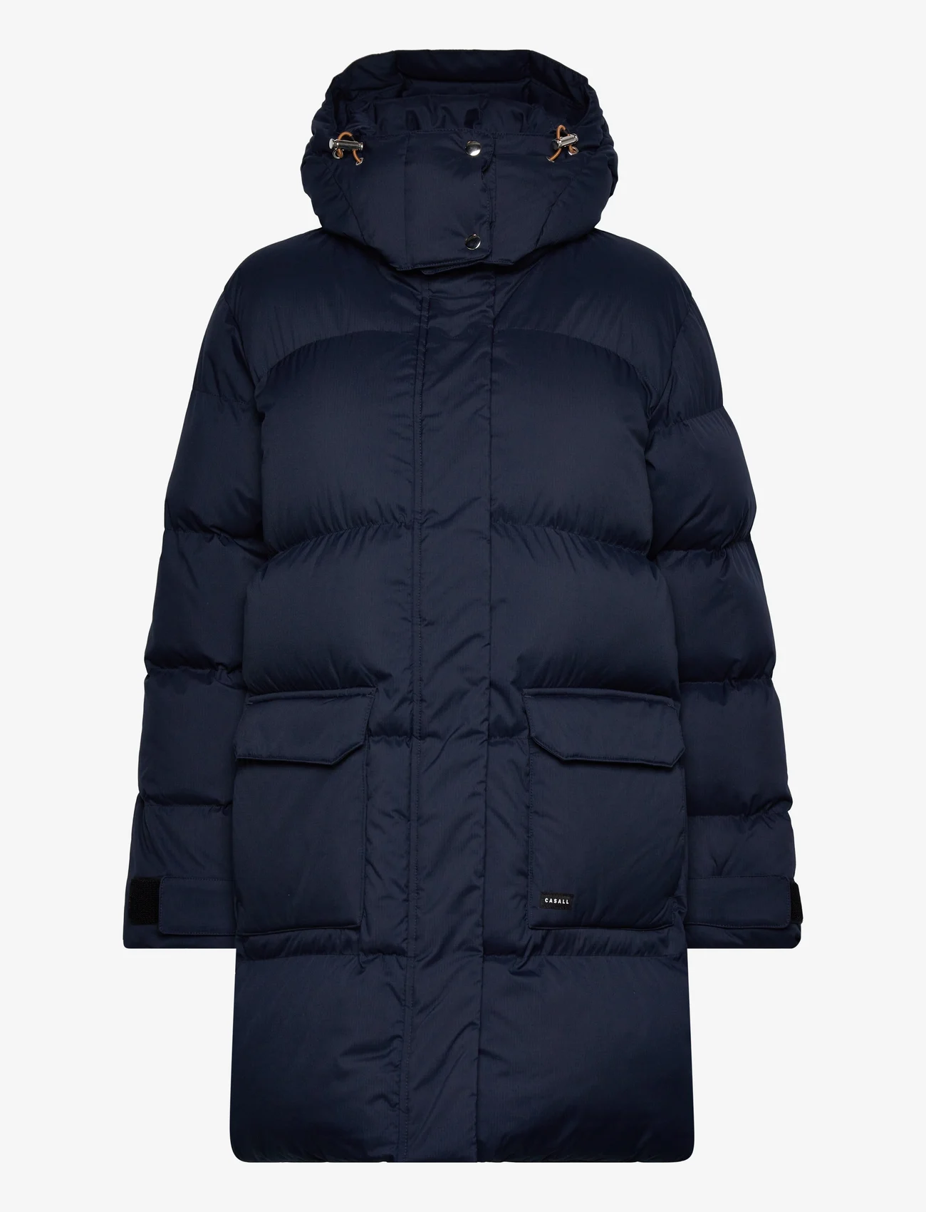 Casall - Wear Forever Puffer Coat - pitkät toppatakit - core blue - 0